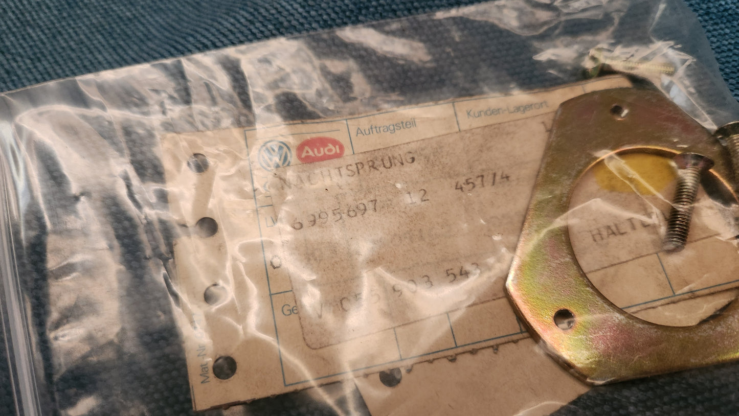 Audi 100 C2 Type 44 mounting plate for retrofitting NOS quattro Avant 055903543