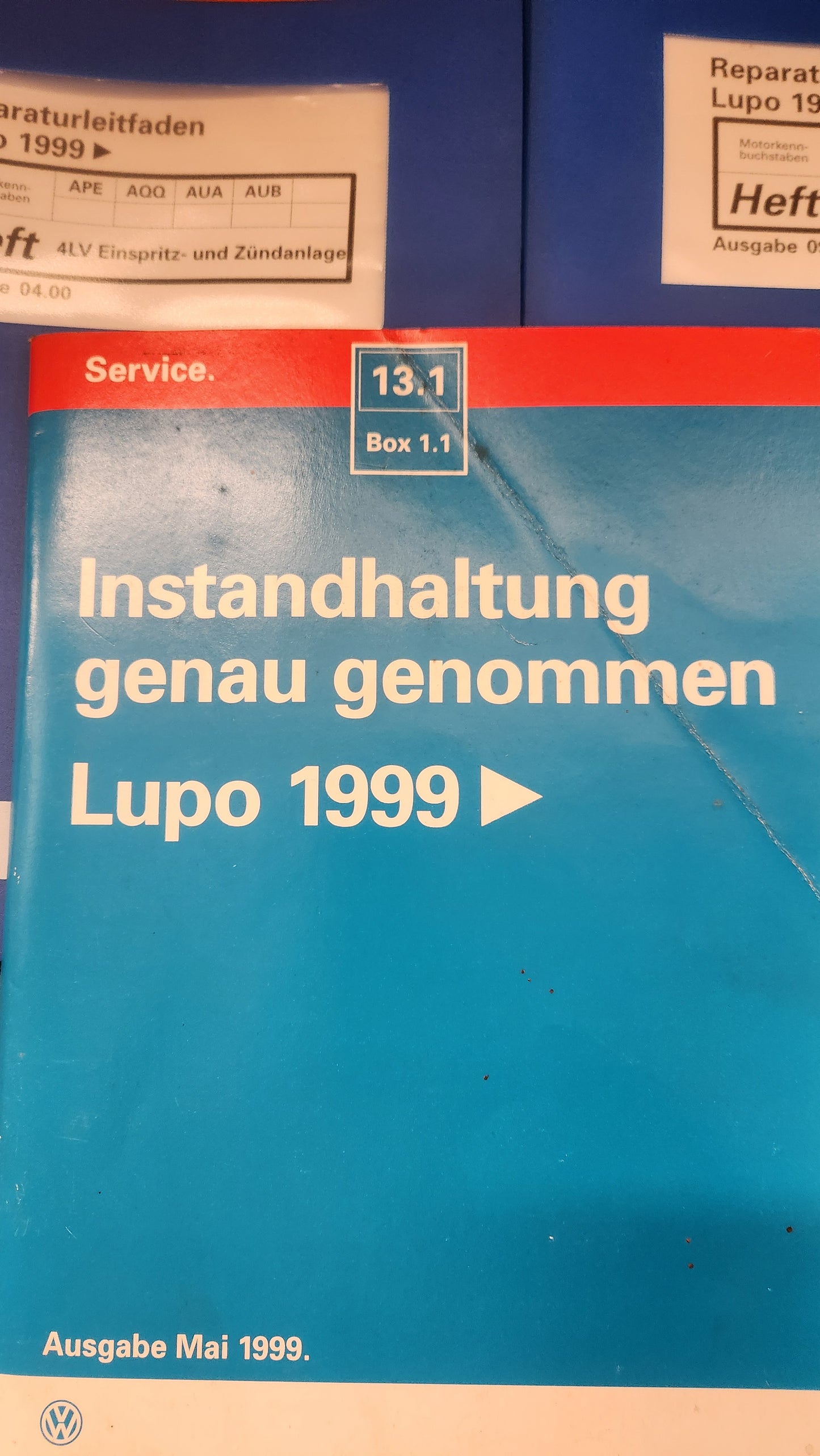 Lupo Reparaturleitfaden Werkstattbuch