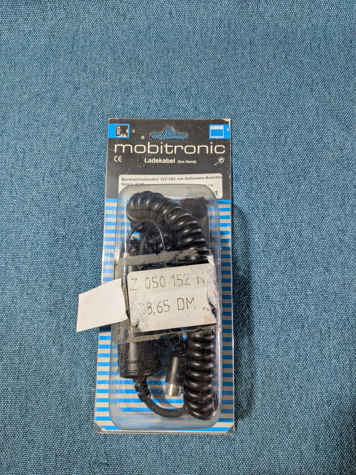 Ladekabel Auto 12V-24 Nokia 6110 Z050152NE NOS/Neu B4