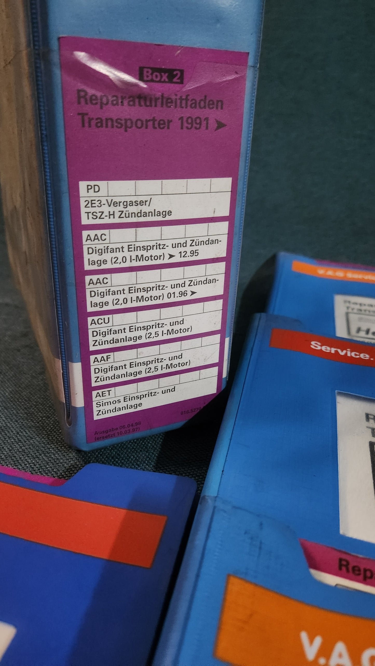 T4 Bus Repair Manual Workshop Manual