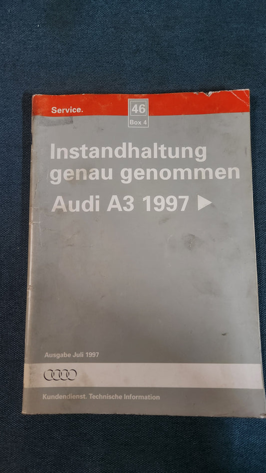 Audi A3 8L Instandhaltung genau genommen Reparaturleitfaden Werkstattbuch