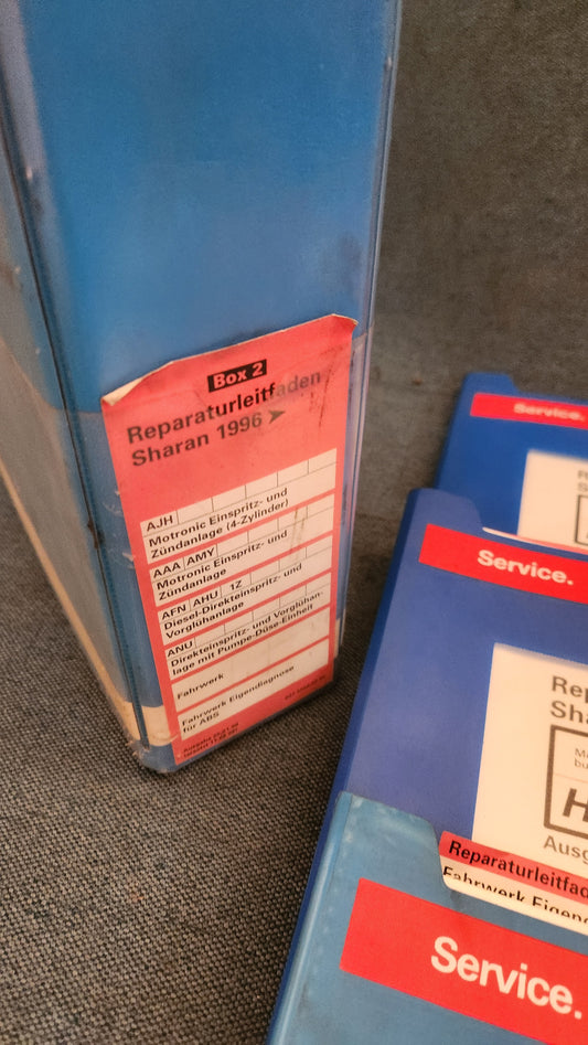 Sharan Reparaturleitfaden Werkstattbuch