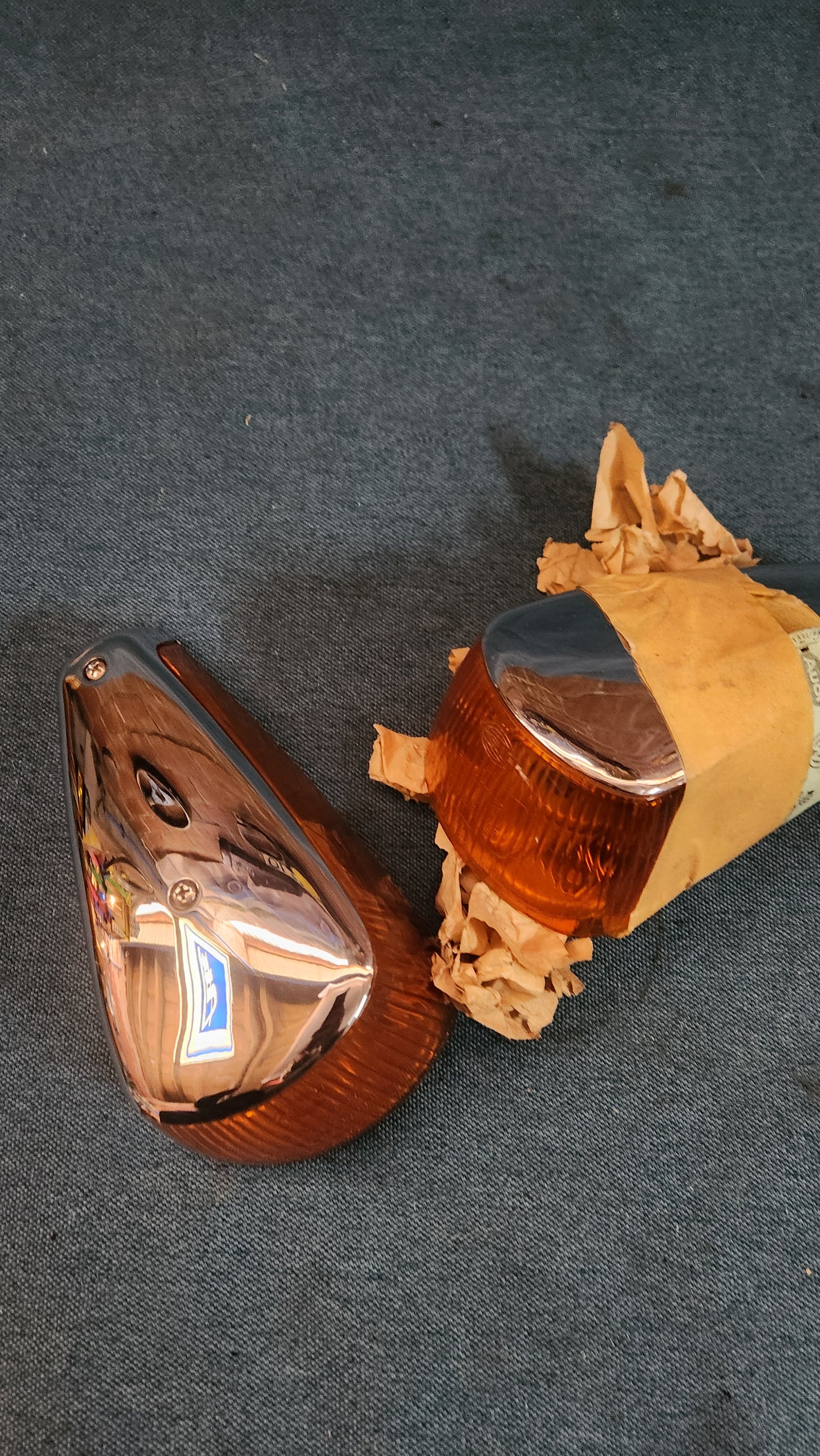 Käfer Typ 1 Blinker Chrom 113953041N Nos E9