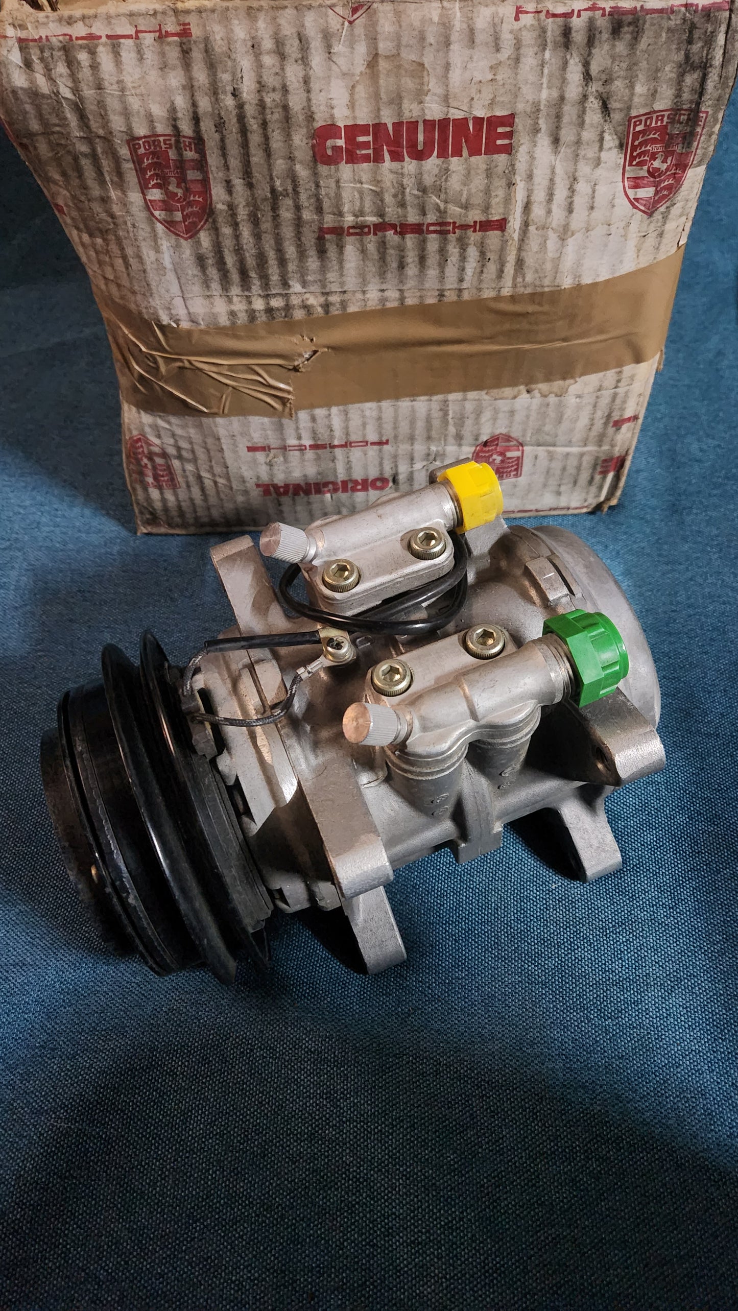 Klimakompressor Nippondenso Porsche 911/924/944 6P134 0473001480 Neu Original Selten Nos