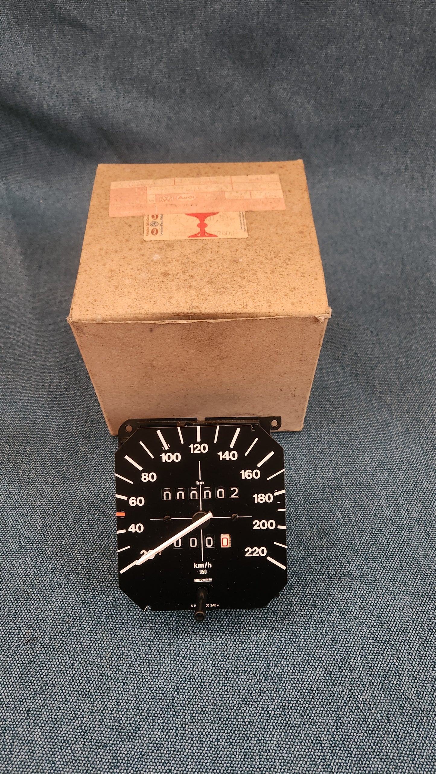 Geschwindigkeitsmesser Golf/Jetta/1/Scirocco2/Caddy14D 161957031BB Nos L8
