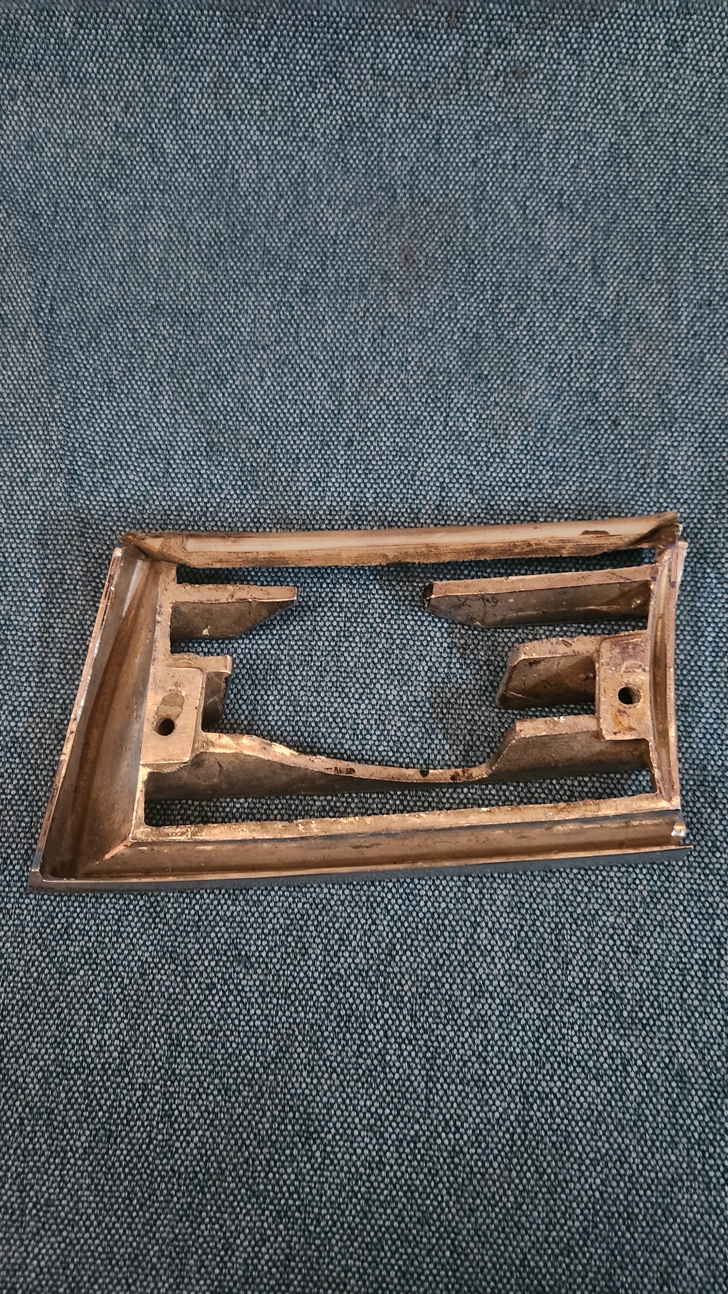 Porsche 911 912 Horn Grille Chrome Cover Right Open 901559431228 NOS M3