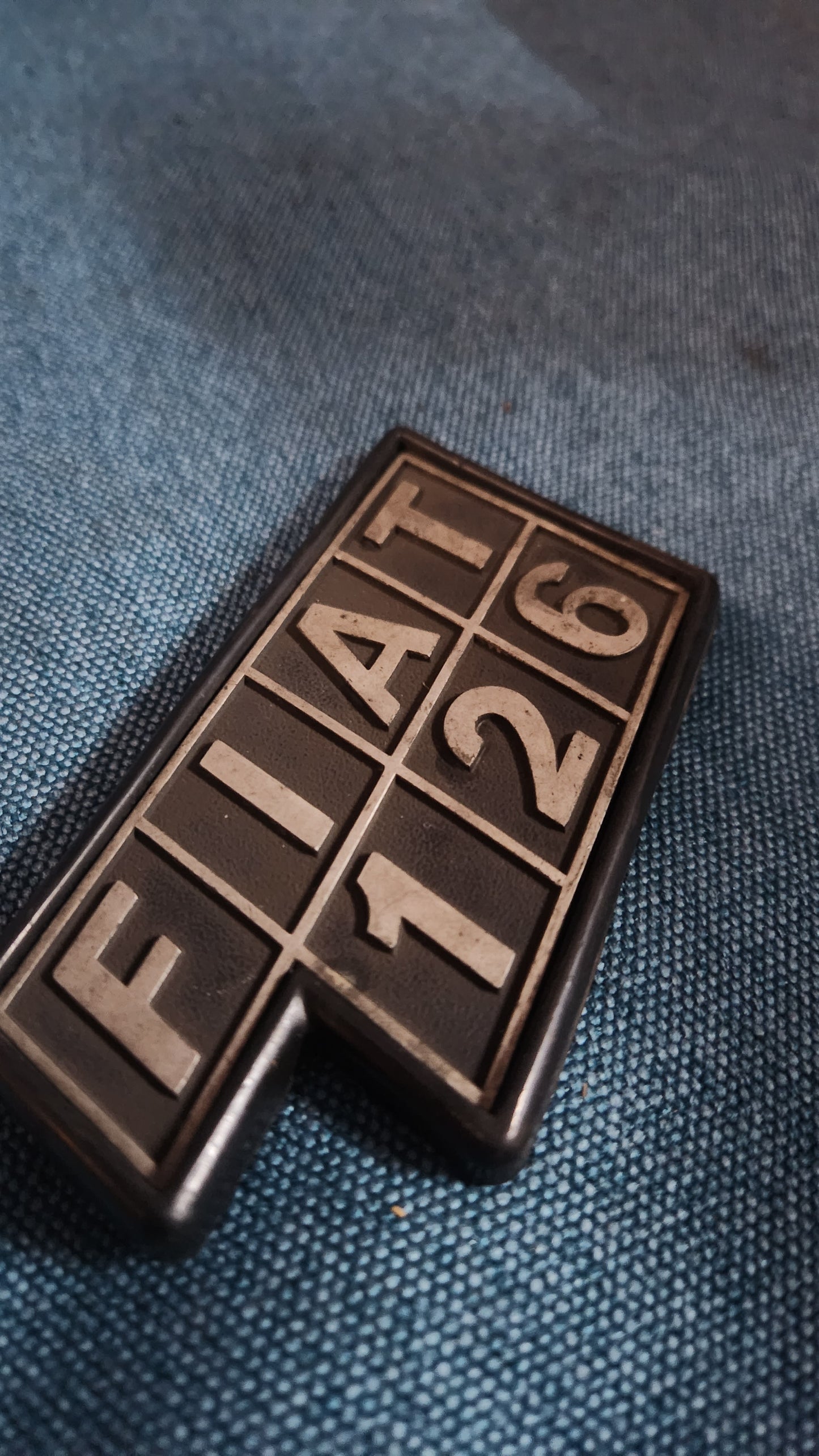 Fiat 126 Emblem 8323 Gebraucht D6