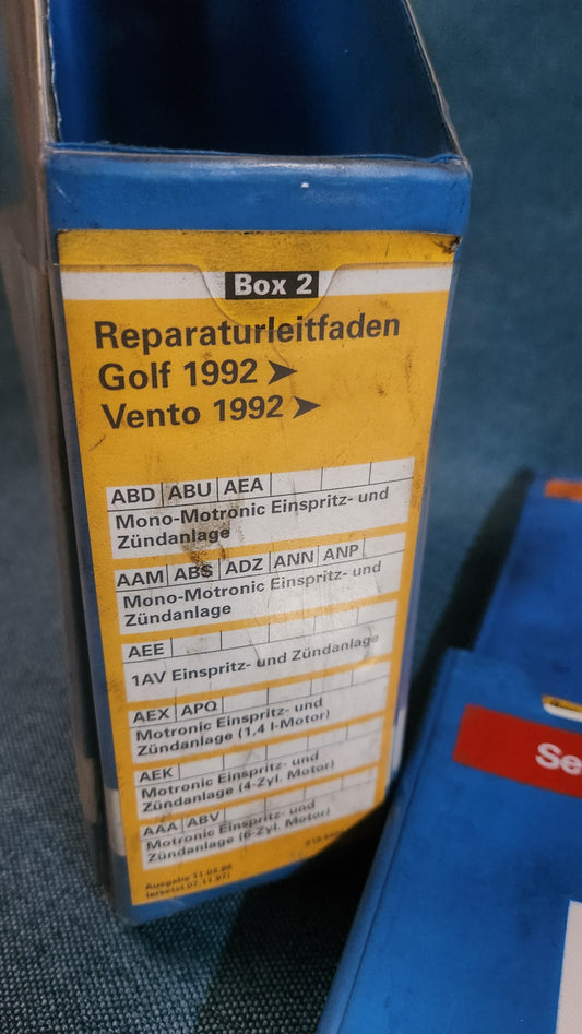 Golf 3/Vento Reparaturleitfaden Werkstattbuch