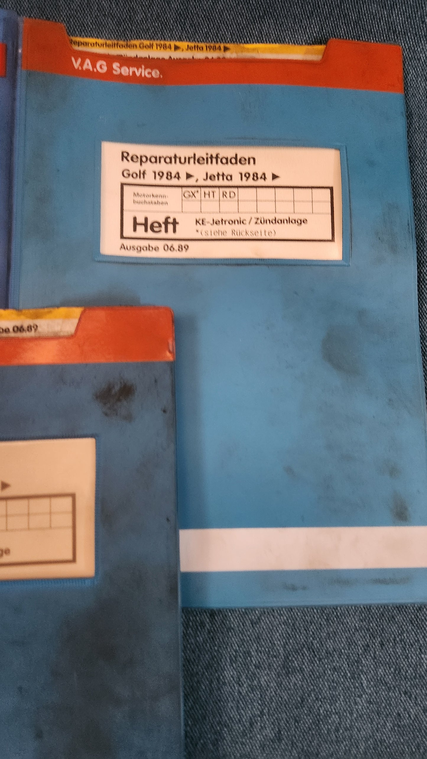 Golf/Jetta 2 Reparaturleitfaden Werkstattbuch Z3
