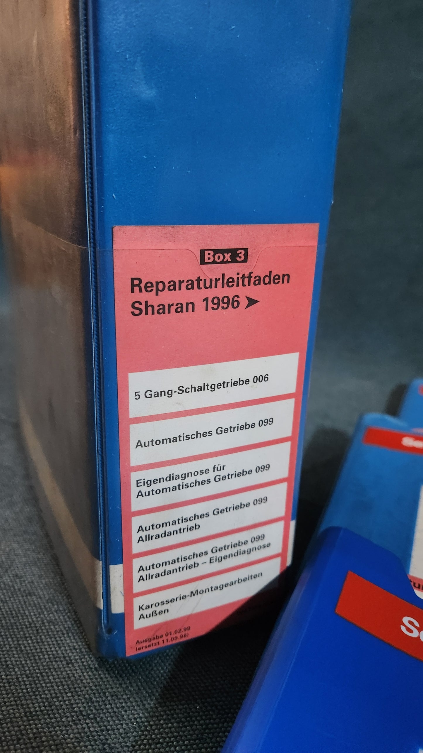 VW Sharan Repair Manual Workshop Manual
