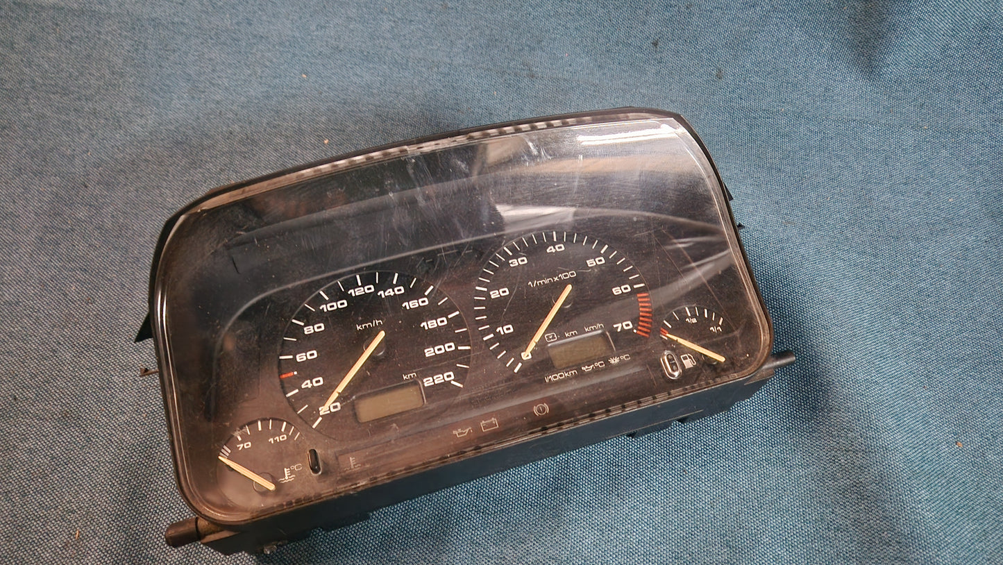 Golf 3 Tacho Gebraucht Motometer 220kmh 5411004600 DZM A1