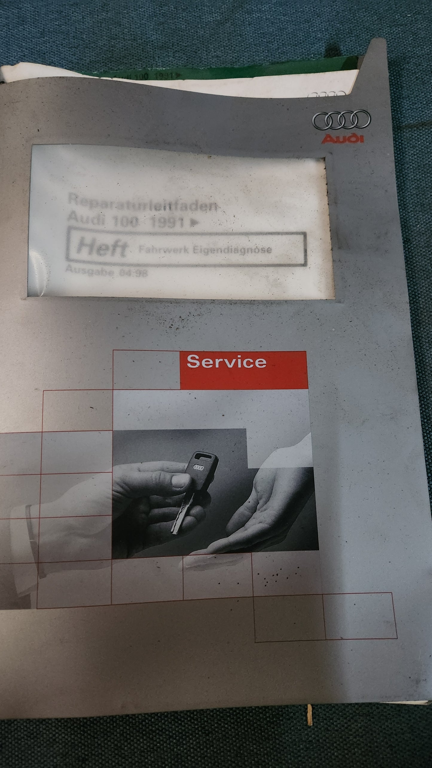 Audi 100 C4 Chassis Self-Diagnosis Repair Manual Workshop Manual