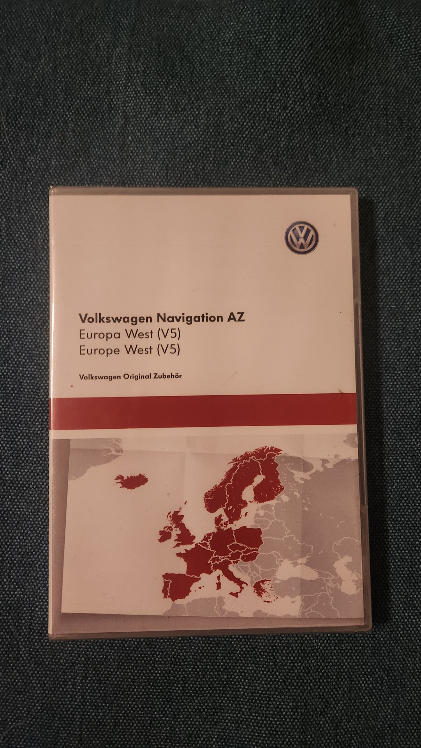 Vw Navigation CD V5 Europa West AZ OVP