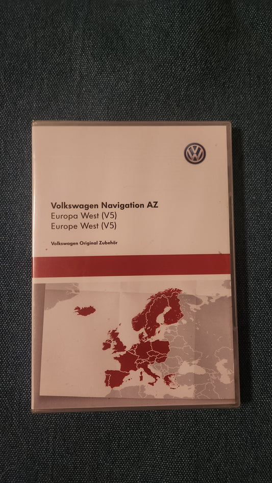 Vw Navigation CD V5 Europa West AZ OVP