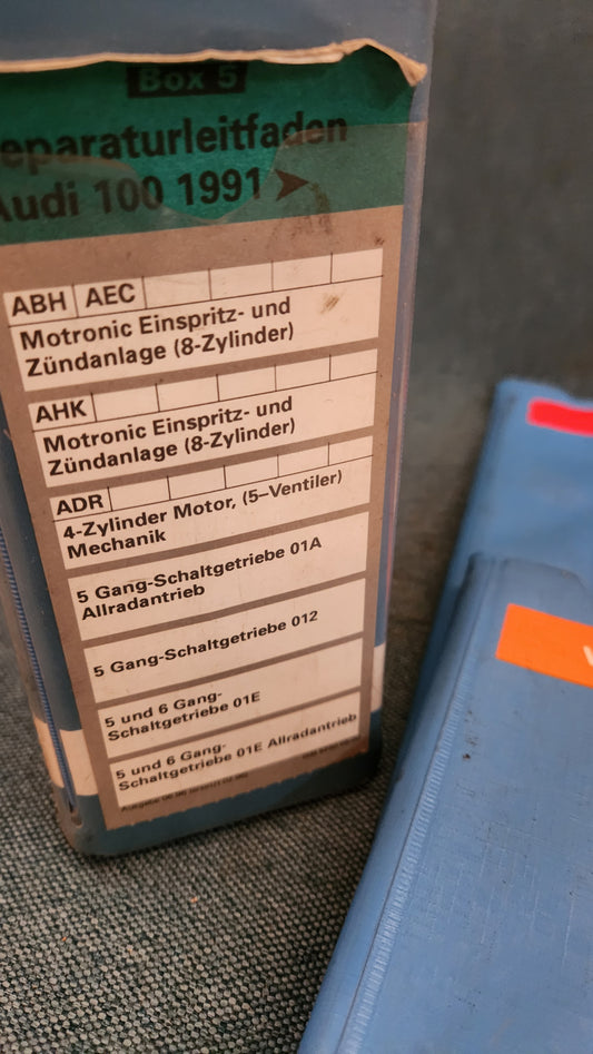 Audi 100 C4 Reparaturleitfaden Werkstattbuch