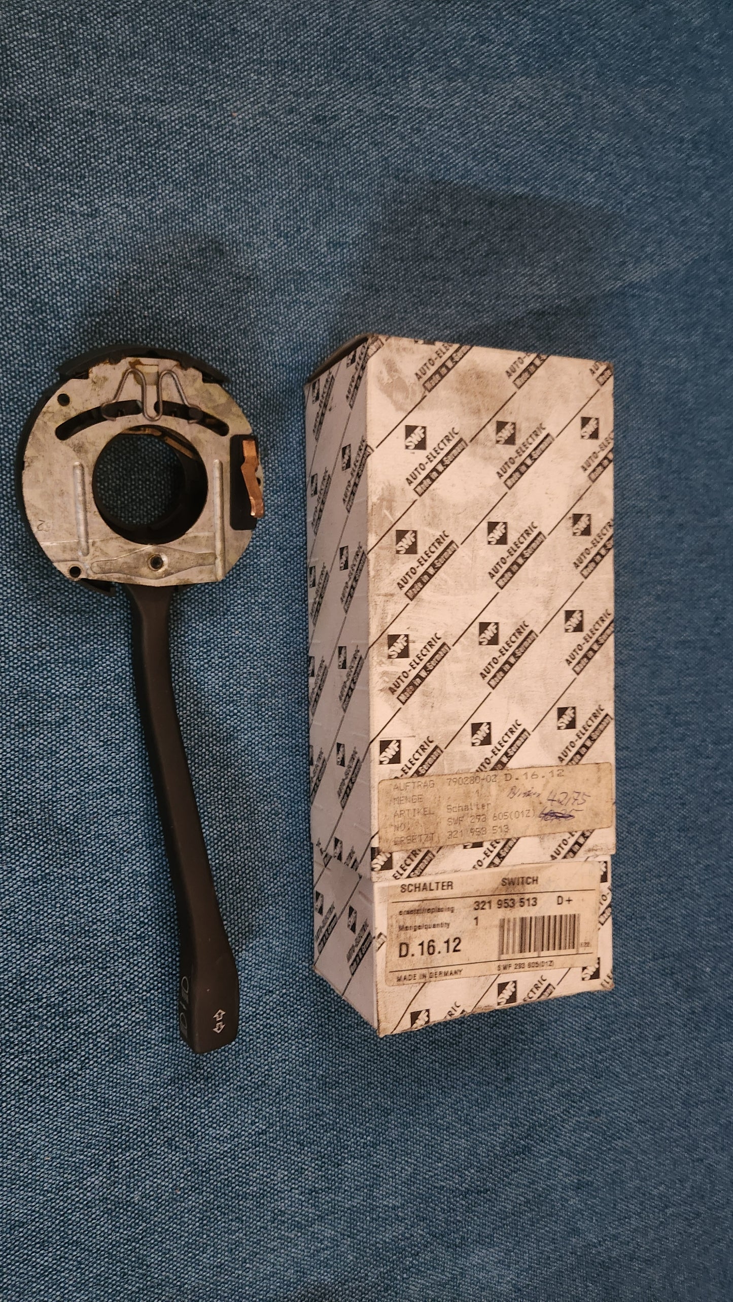 Steering Column Switch Golf/Jetta/2/Polo86C/Audi 80 B2 Type 81 85 SWF KLS 85DOT SAE QB77 321953513 NOS/New N1