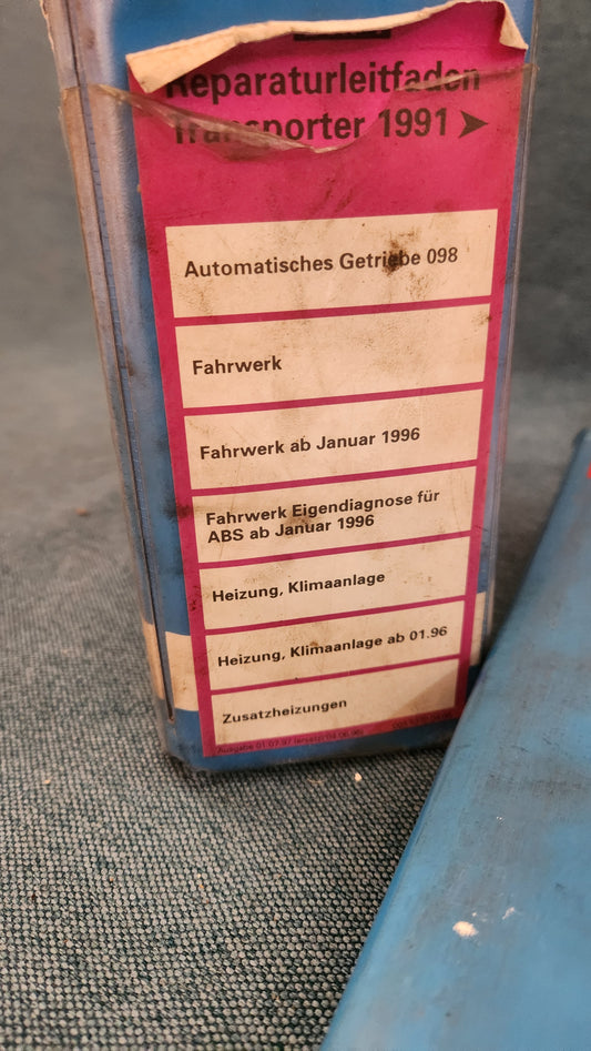 Repair manual, workshop manual