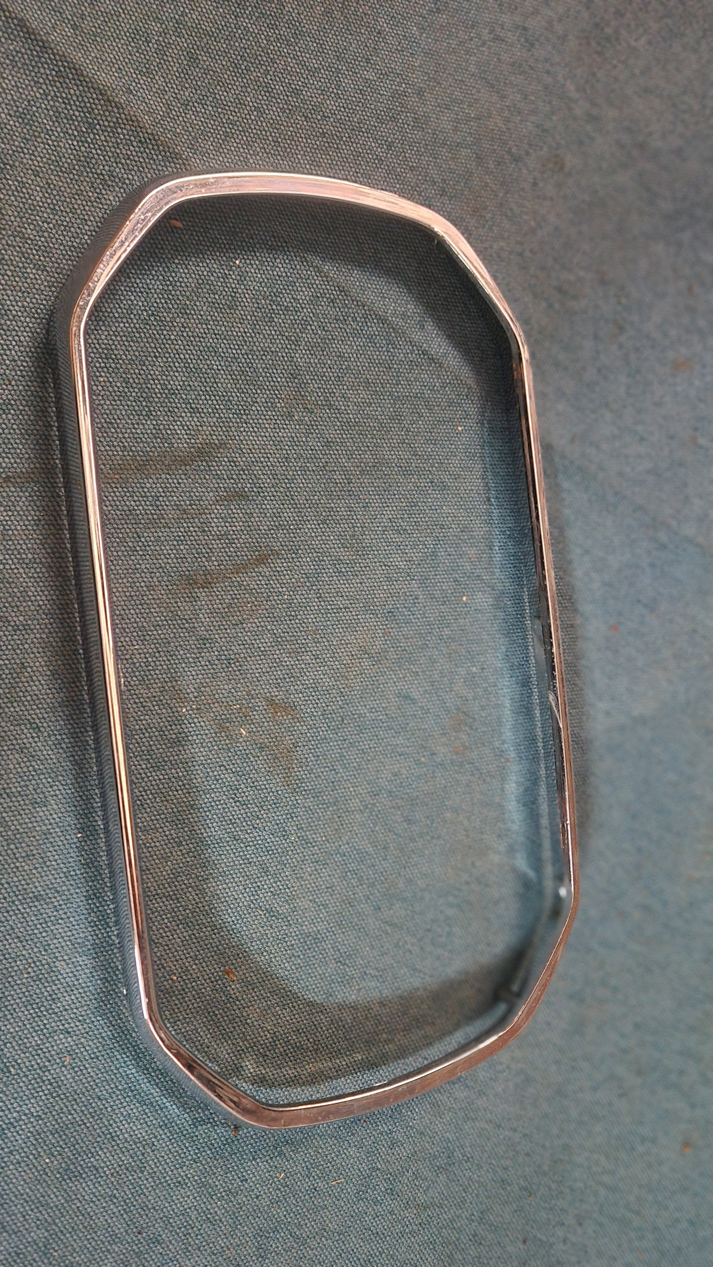 Lancia Beta Coupe Spider Scheinwerfer Chrom Abdeckung 82333164 Nos B3