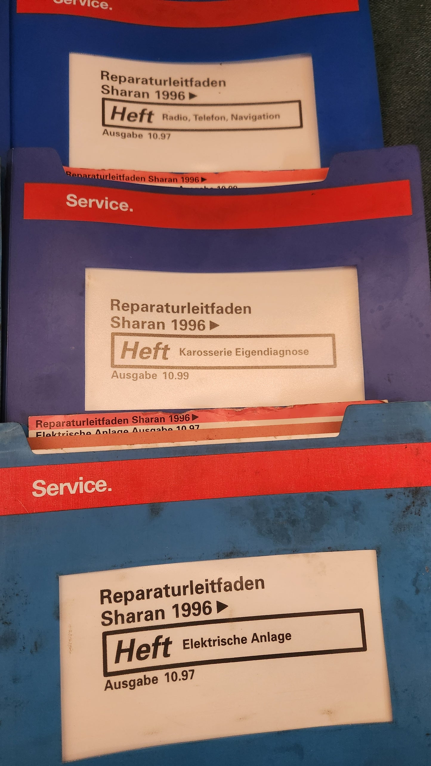 Sharan Reparaturleitfaden Werkstattbuch