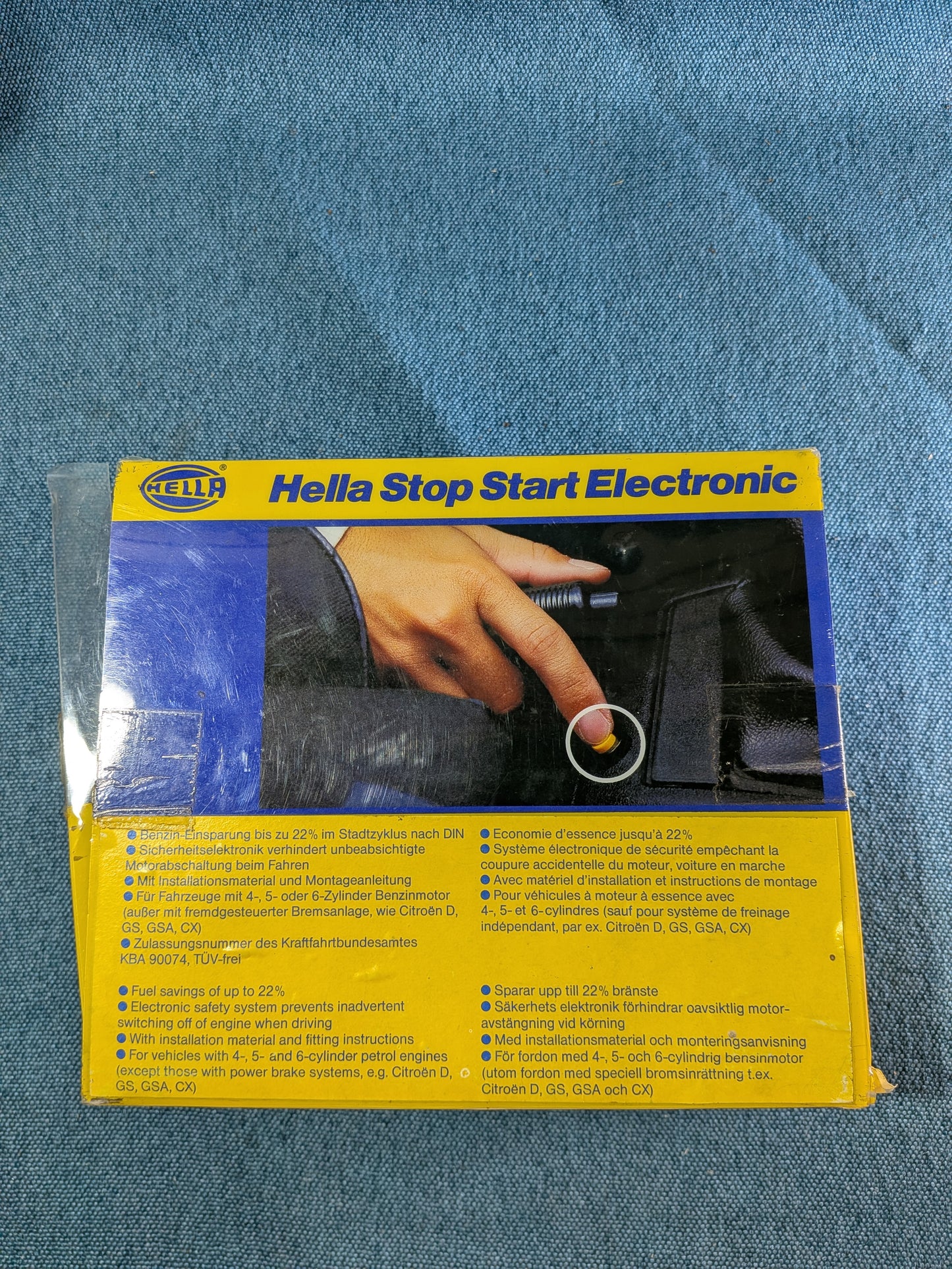 Hella Start Stop Electronic 5DA004143801 NOS/New C7