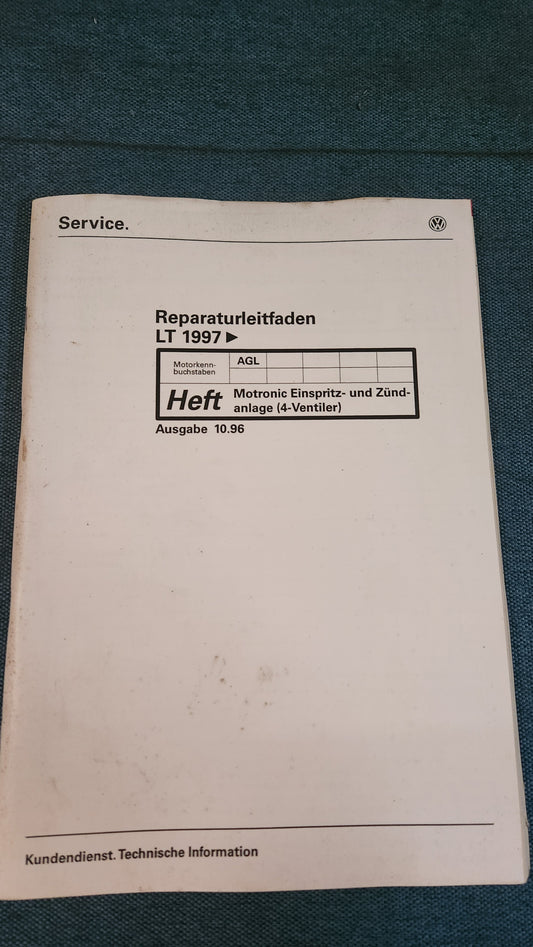 LT 2 D AGL Reparaturleitfaden Werkstattbuch