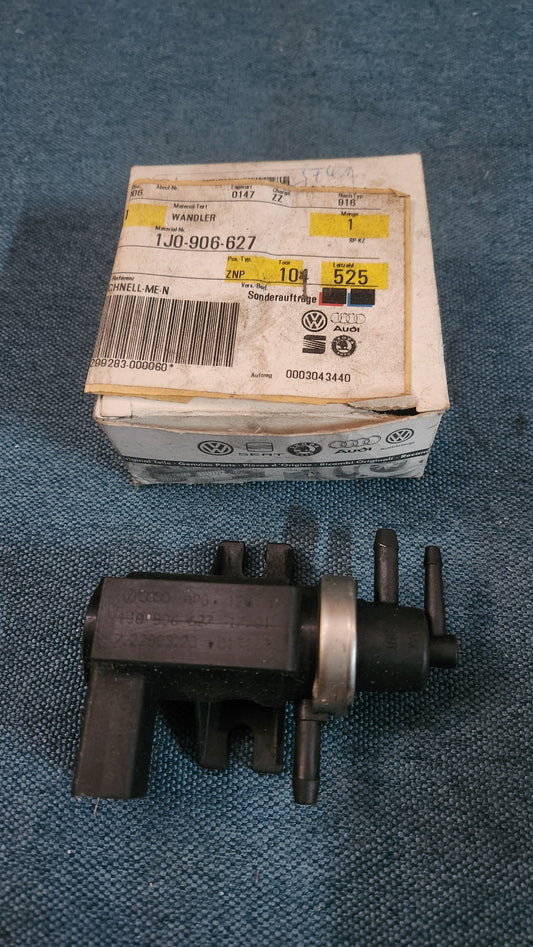 Unterdruckventil Turbolader Golf4/Bora/LT2/New Beetle/A3/A4B5 1J0906627 Nos F9