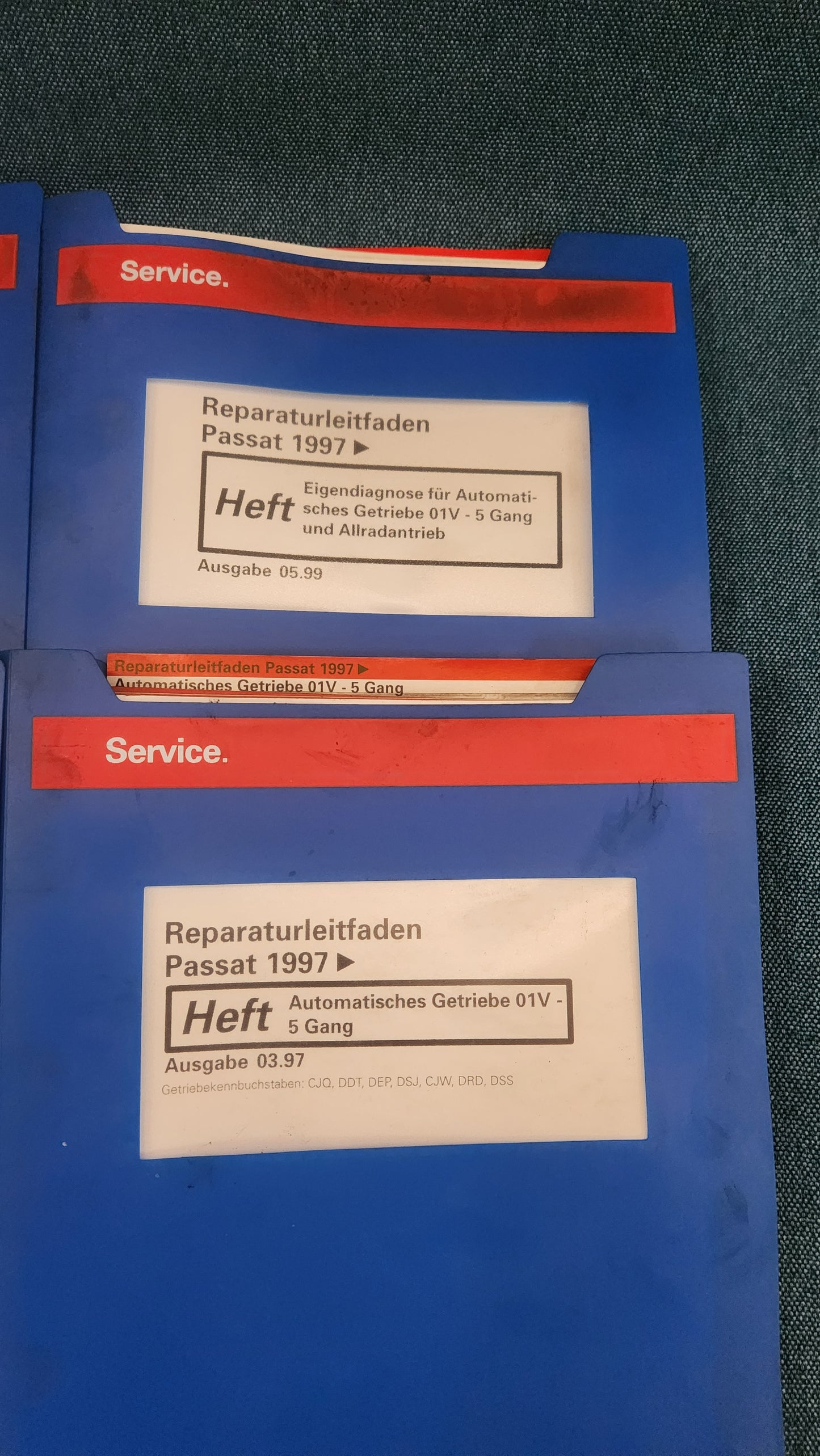 Repair manual, workshop manual