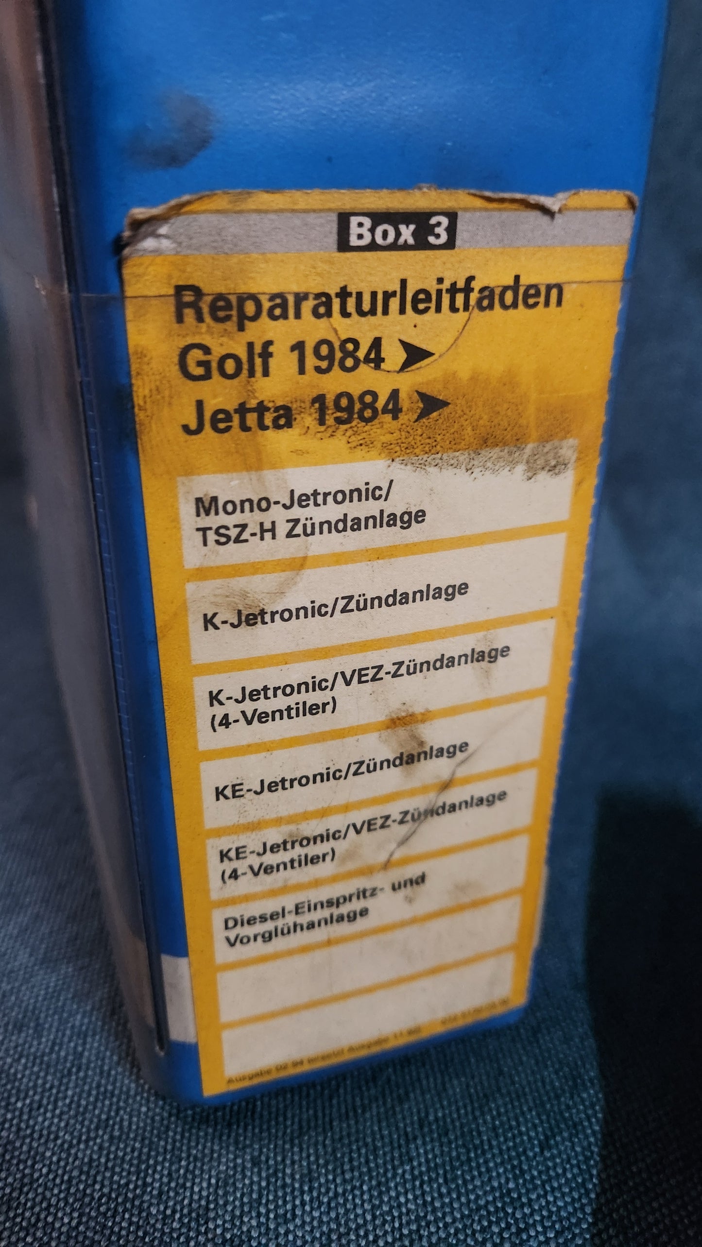 Golf2/Jetta2  Reparaturleitfaden Werkstattbuch