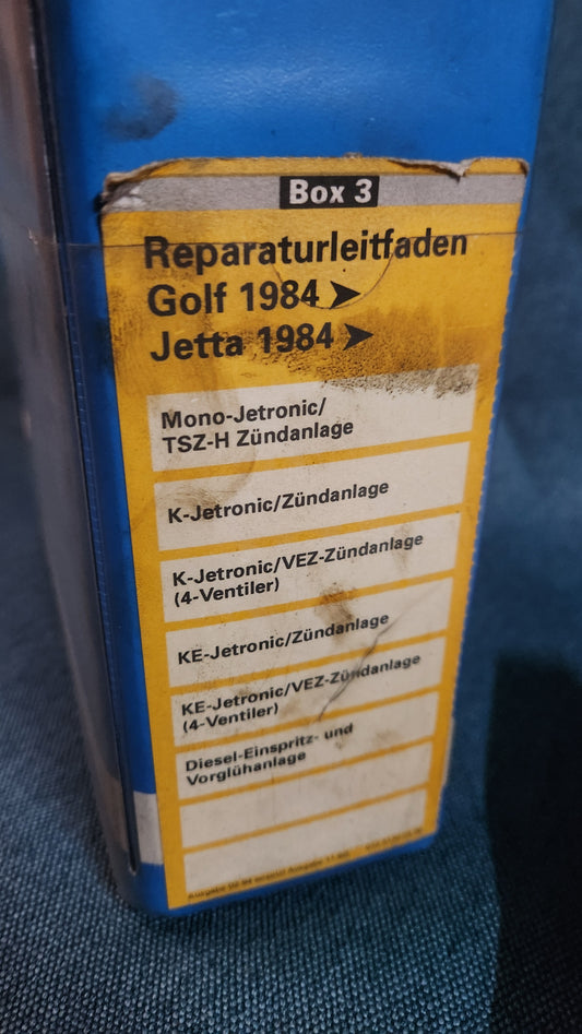 Golf2/Jetta2  Reparaturleitfaden Werkstattbuch