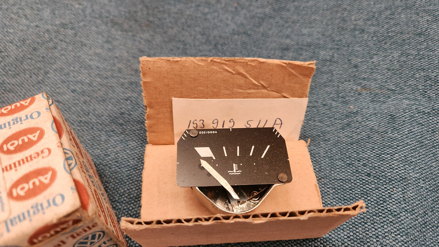 Golf 2 Jetta 2 Temperaturanzeige Wasser 1.6D/TD 193919511 Nos A3