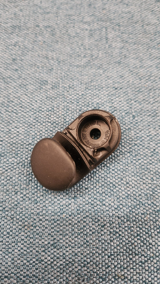 Coat hook Satin black T4/T5 Bus 701857629B Nos L5
