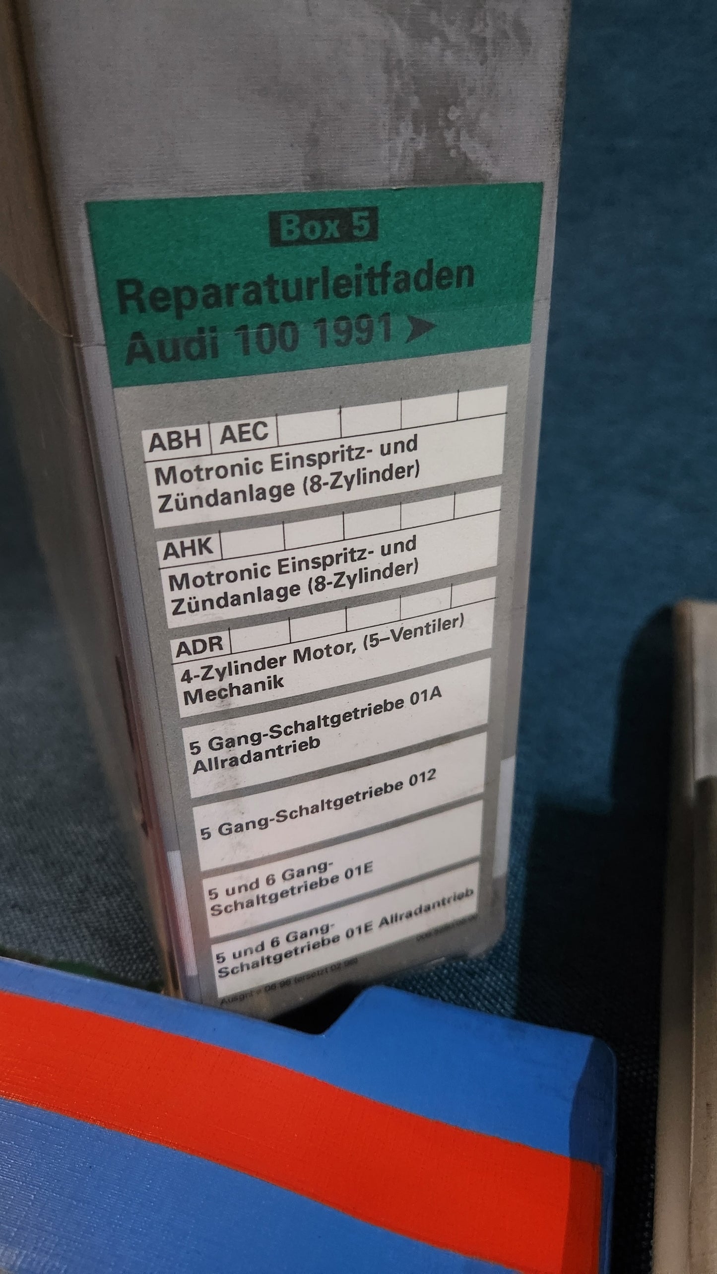 Audi 100 C4 Repair Manual Workshop Manual Z3