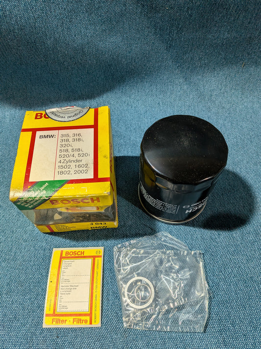 Oil filter Bosch 0451103050 BMW/E6/E10/E12/E21/E28/E30 11429055001 NOS/New A26