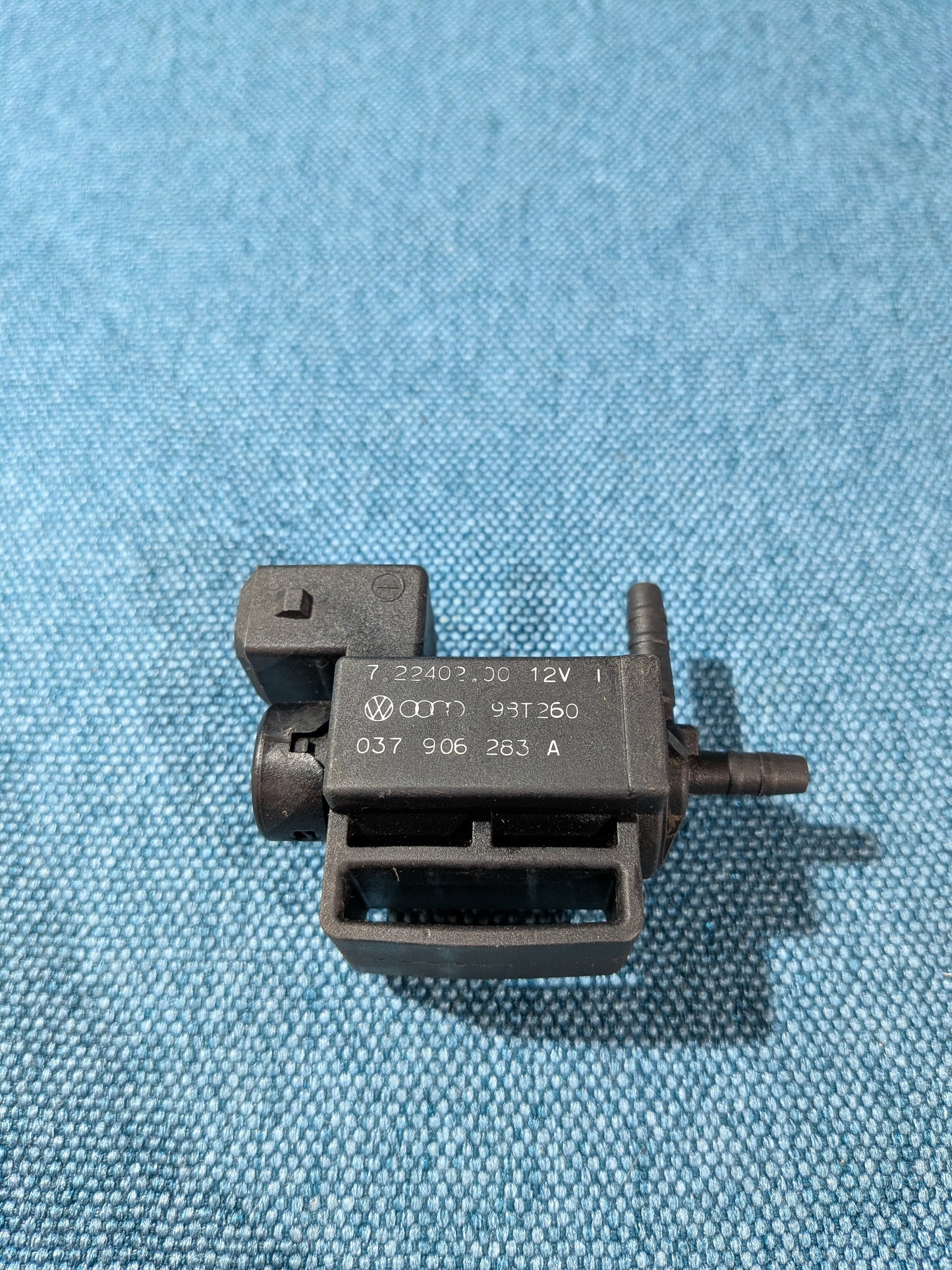 Magnetventil Kraftstofförderanlage Druckwandler Abgassteuerung Luftsteuerung-Ansaugluft Audi A3 8L/A4/B5/B6/A6 C5/Passat 3B/BG/Golf 3 037906283A Gebraucht A12