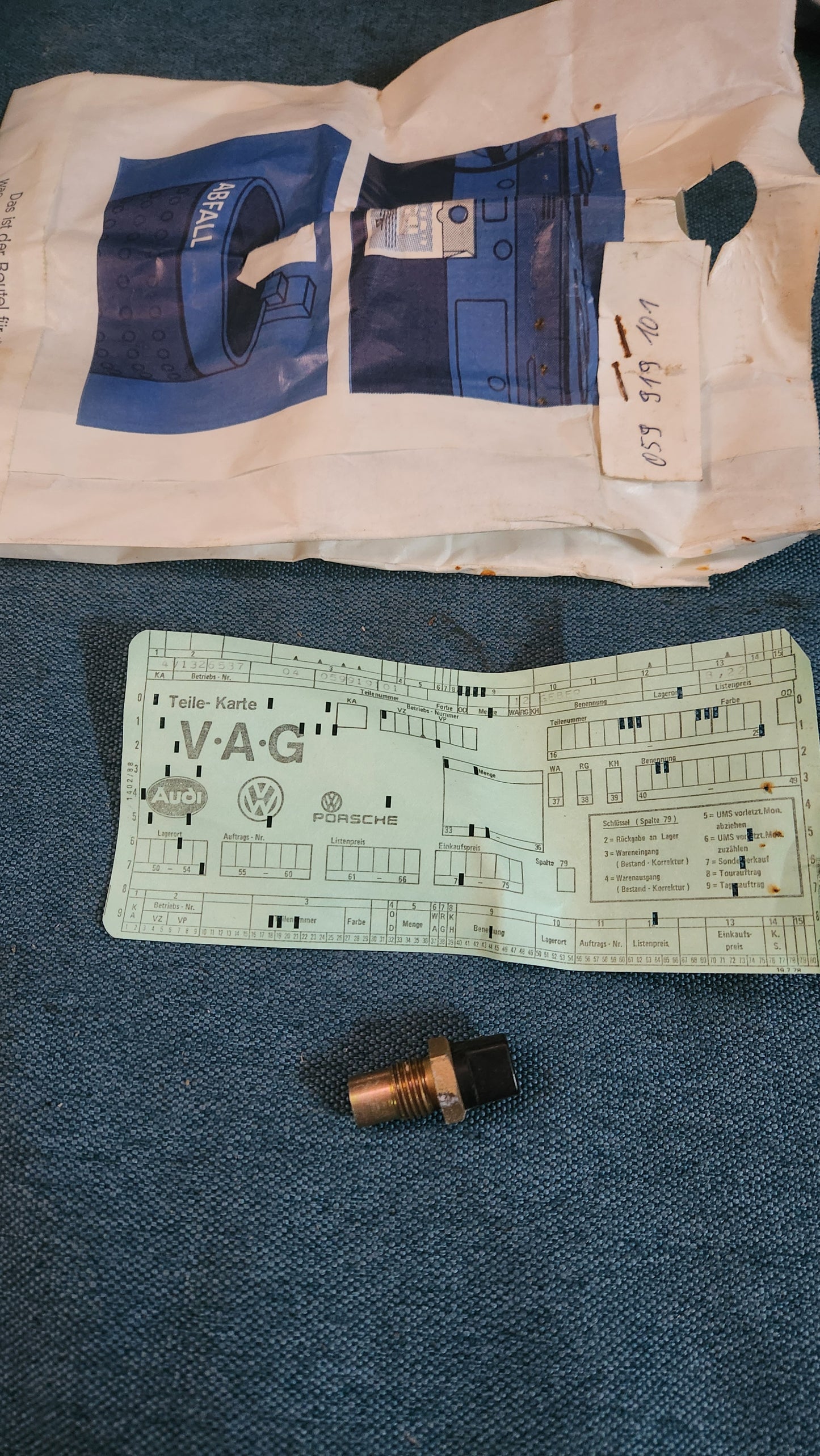 Totpunktgeber VW/Audi 059919101 Nos S3