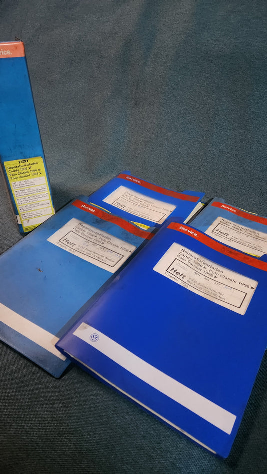 Polo 6N Typ3 Caddy 9KV Werkstattheft Reparaturleitfaden