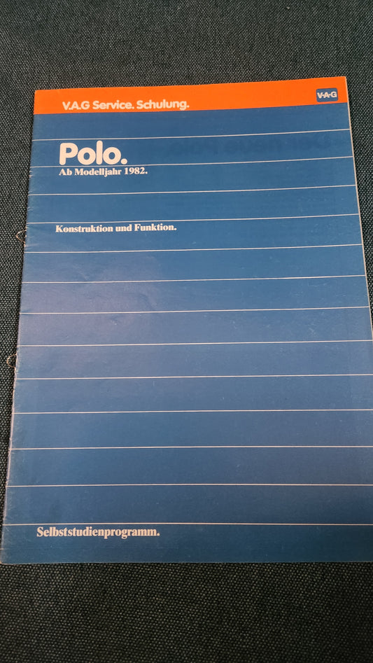 Polo 86c ab Modelljahr 1982  Selbststudienpogramm Nr. 42 Werkstattbuch Reparaturleitfaden