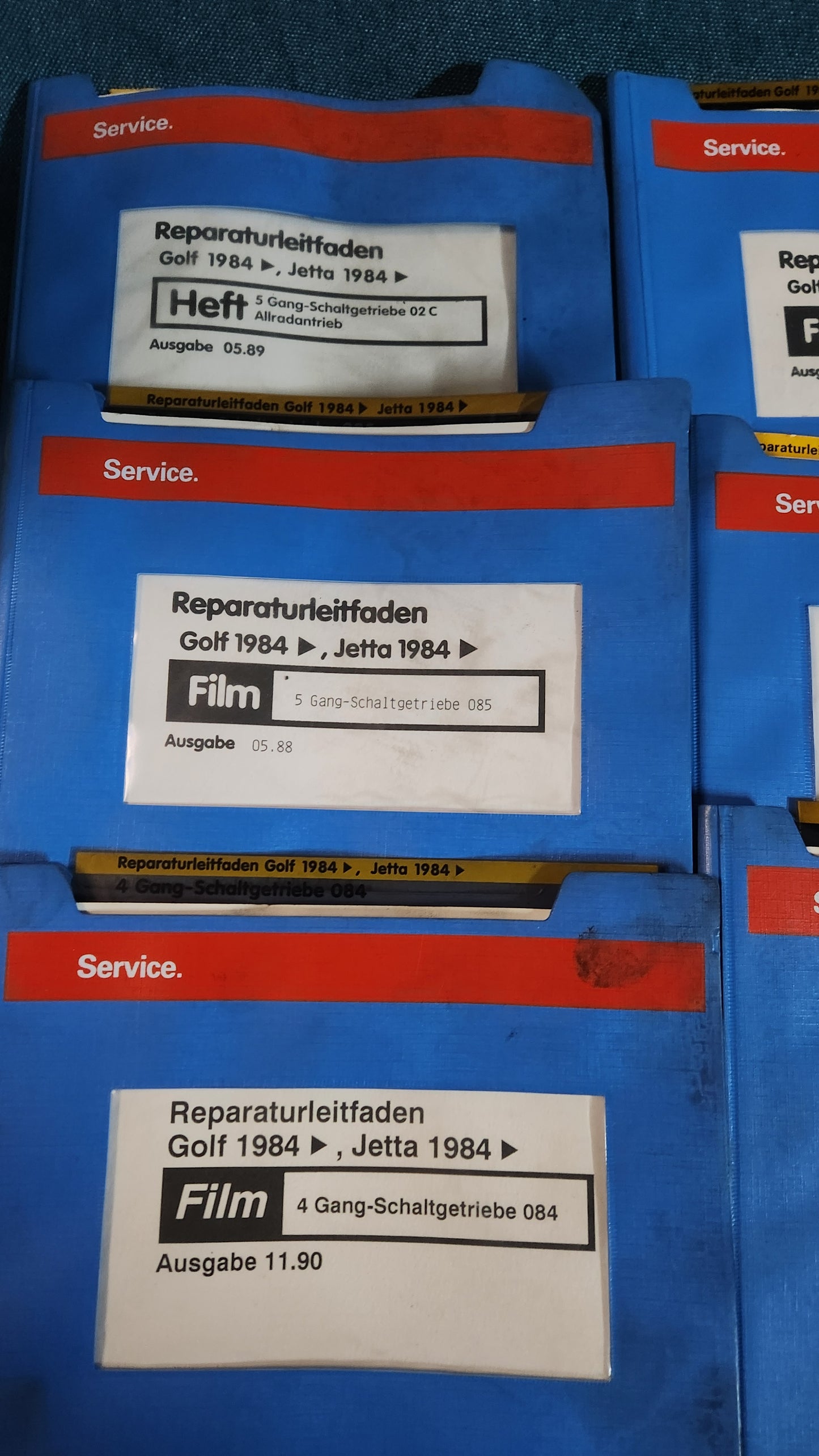 Golf2/Jetta 2 Reparaturleitfaden Werkstattbuch