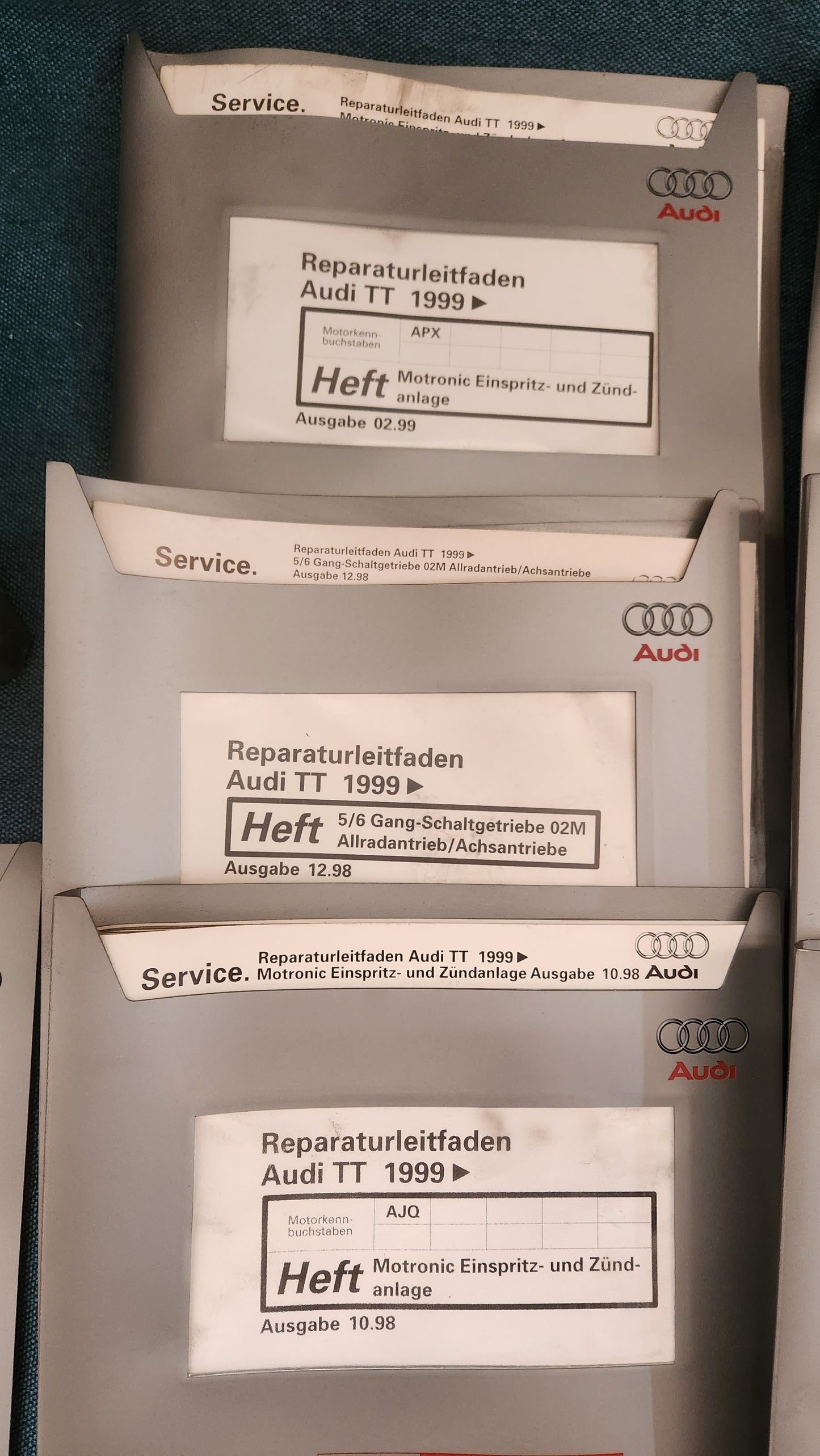 Audi TT Reparaturleitfaden Werkstattbuch Z1