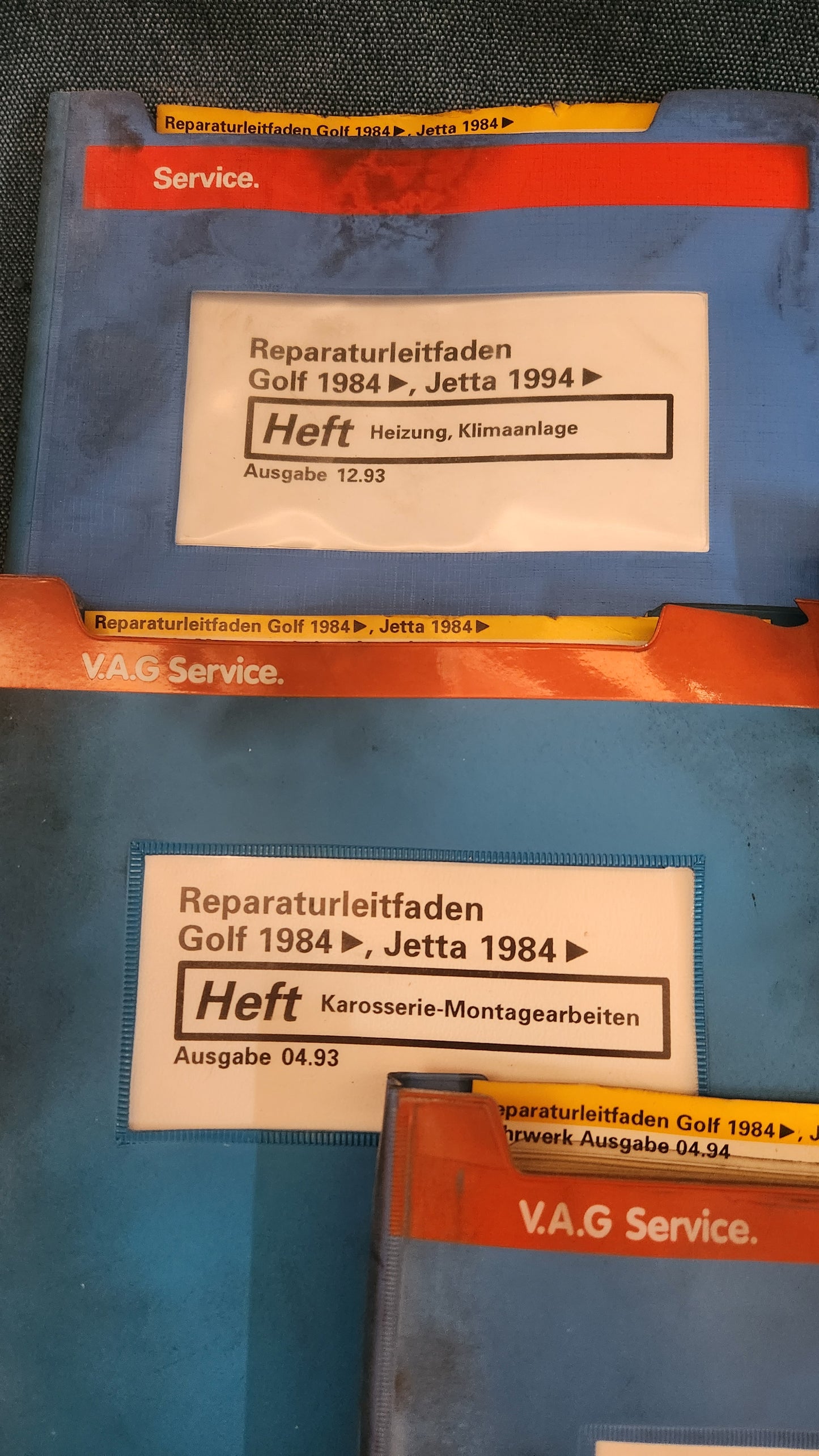 Repair manual, workshop manual
