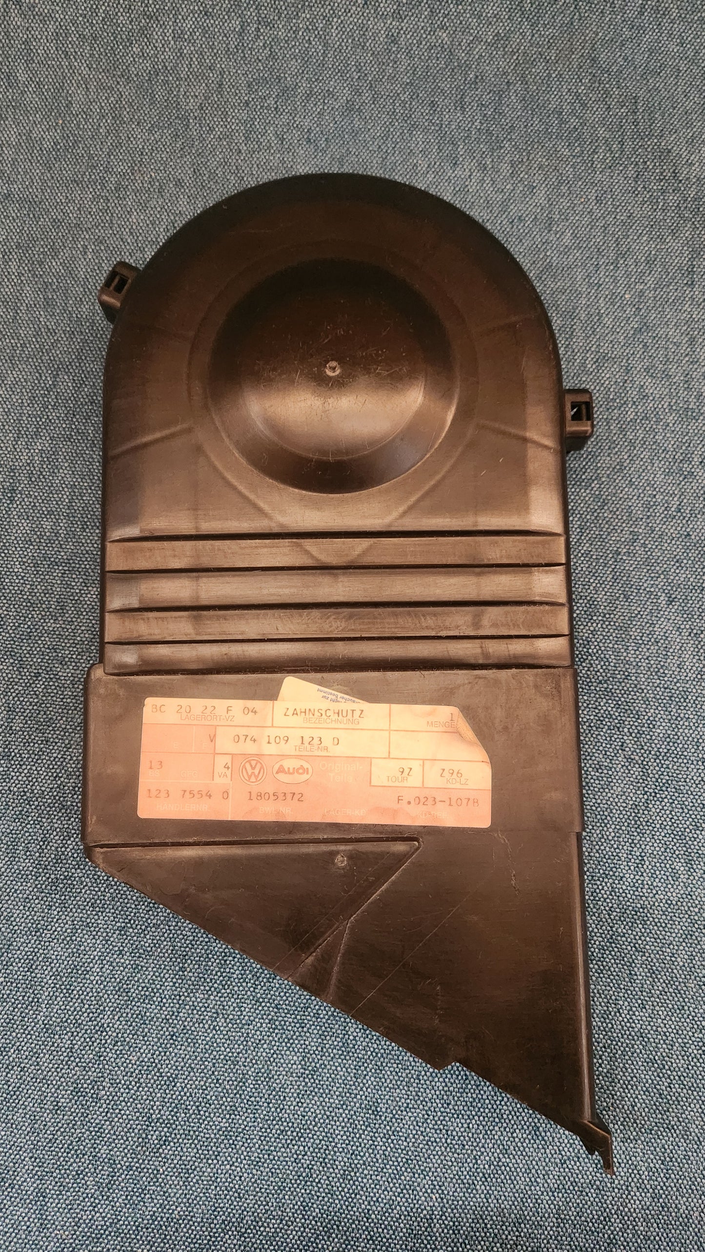 Timing belt cover T4 Bus 2.4/2.5 L diesel engine ACU 074109123D New old stock F9