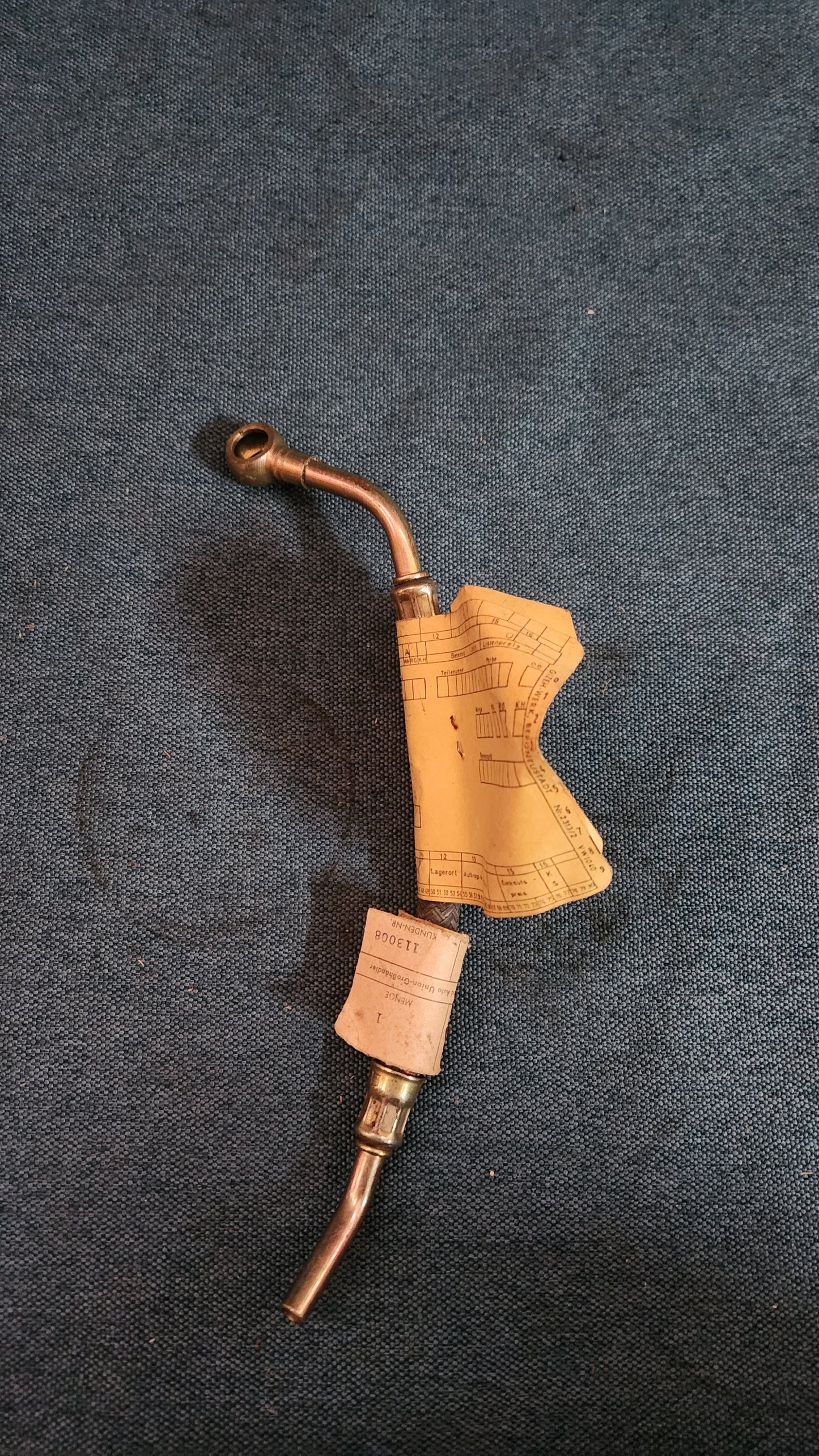 Öl Schlauch Kettengehäuse Rechts Porsche 911 90110734800 Nos E9