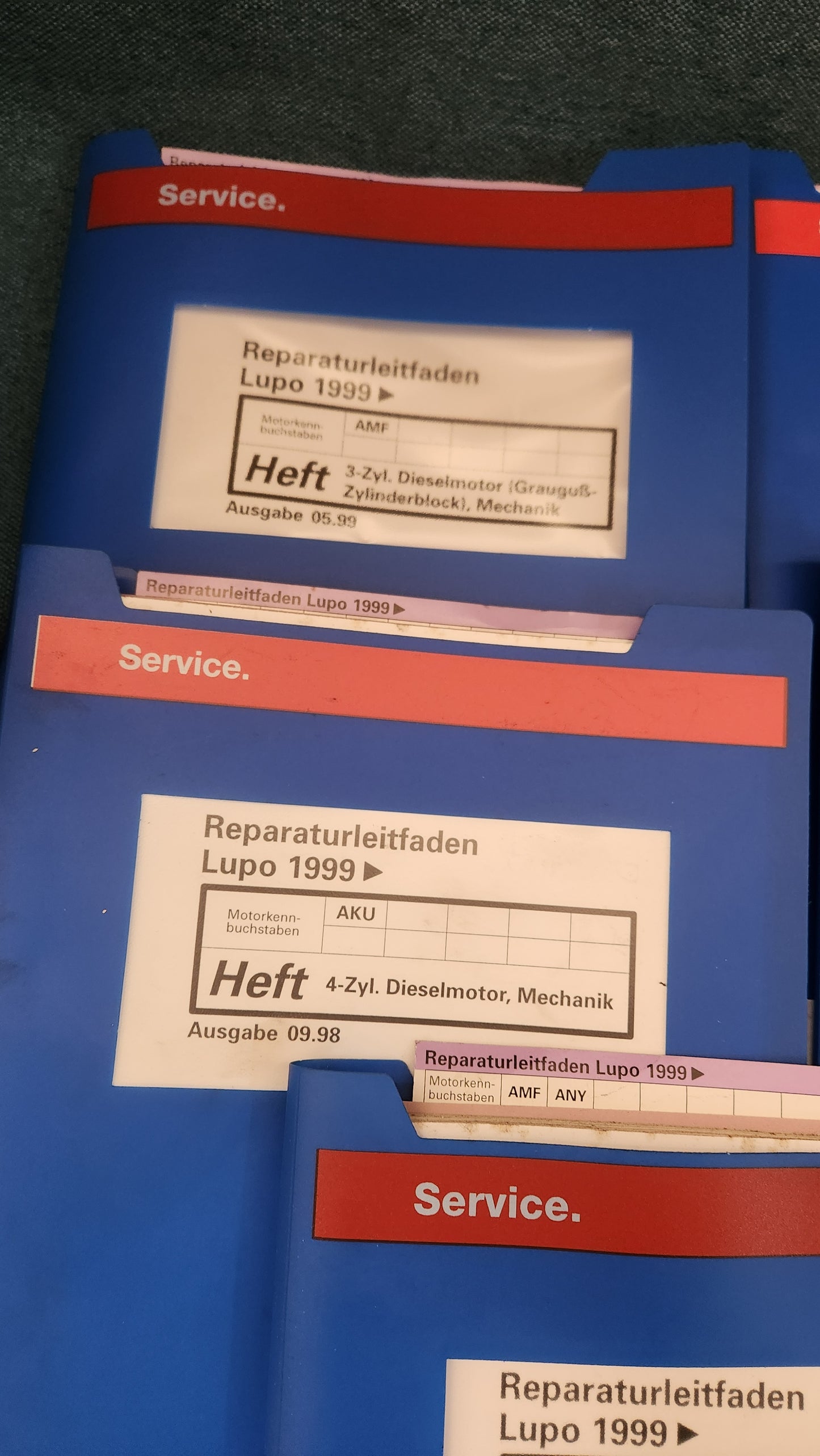 Lupo Reparaturleitfaden Werkstattbuch