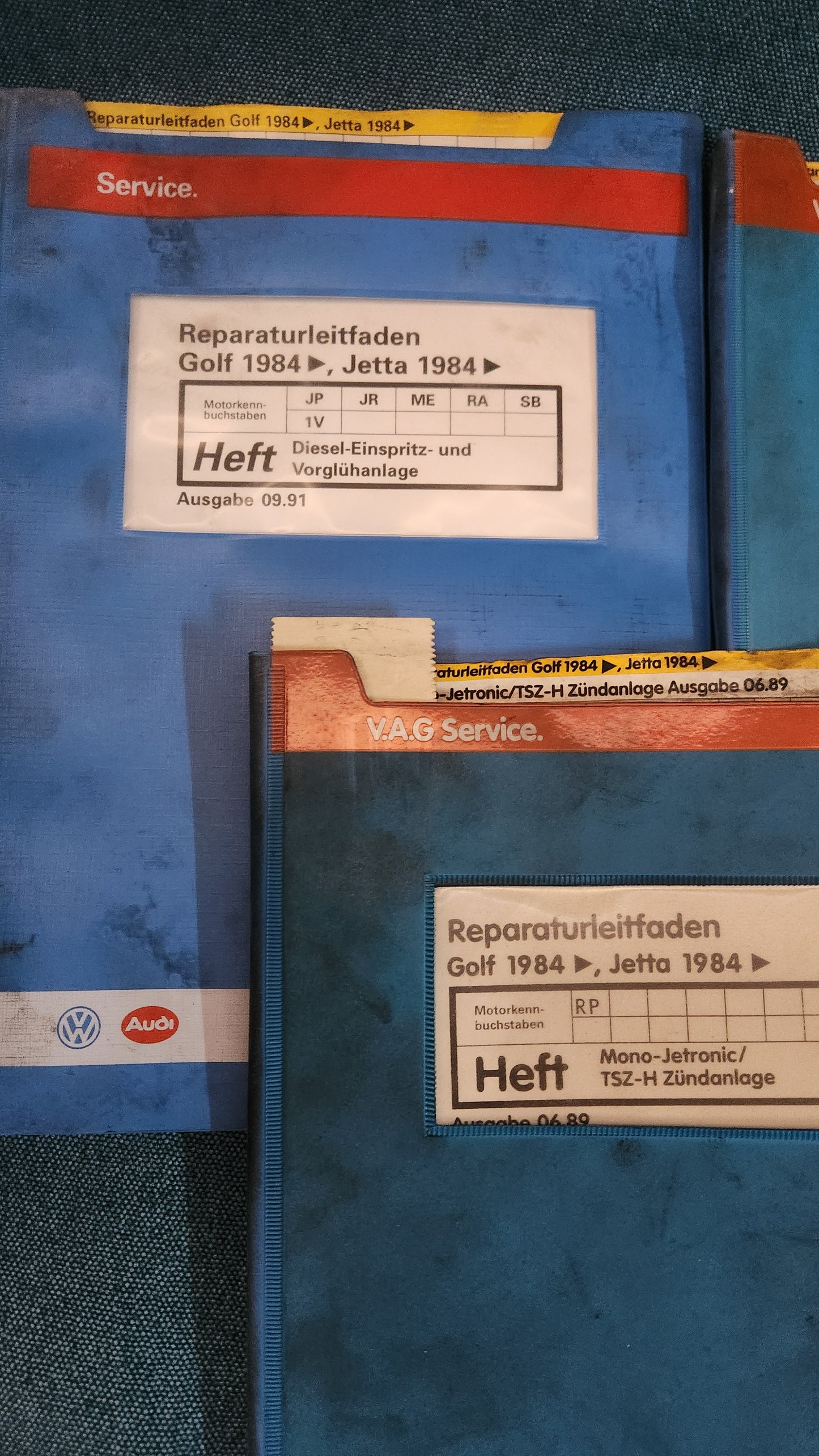 Golf/Jetta 2 Reparaturleitfaden Werkstattbuch Z3