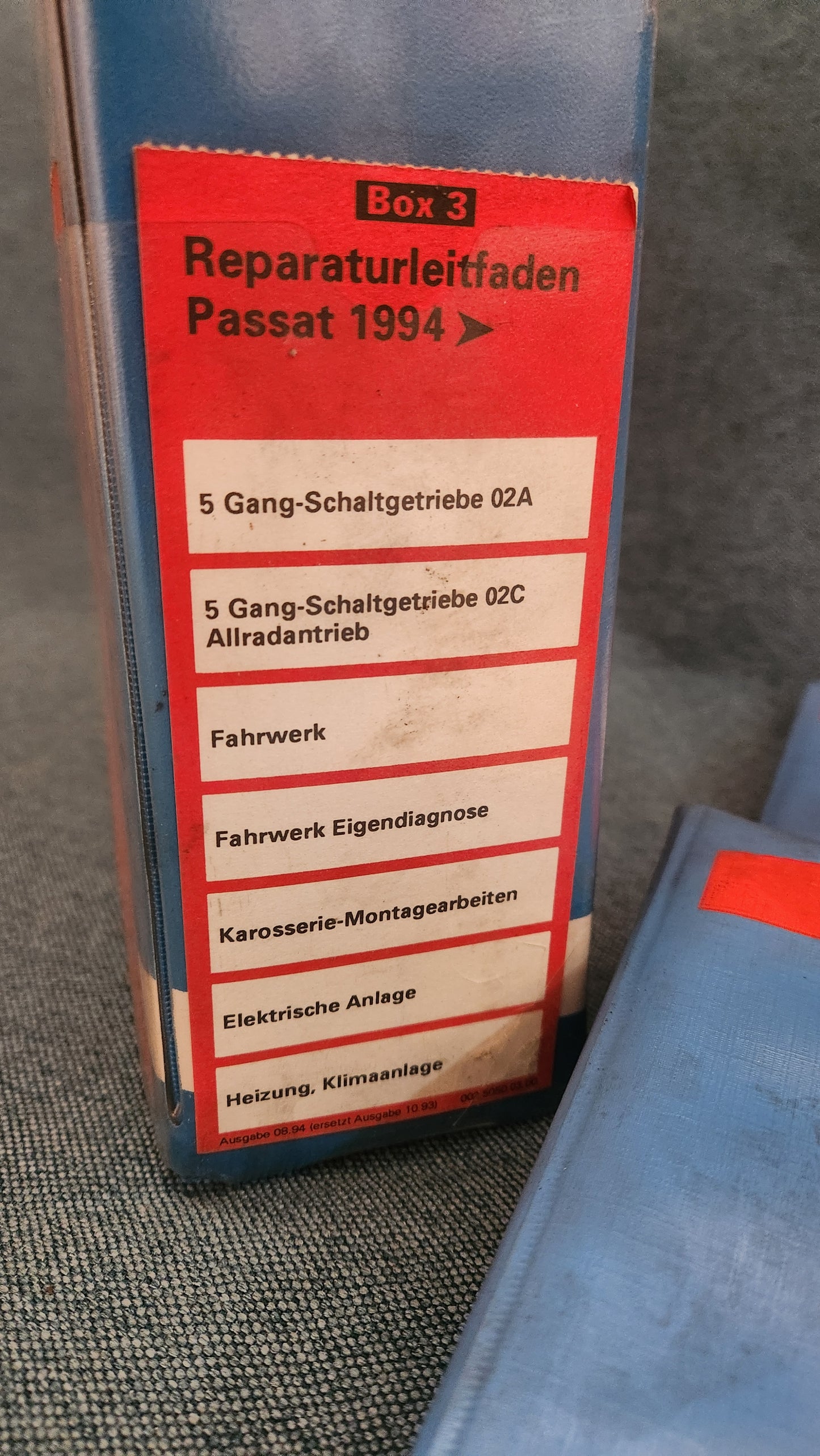 Passat B4 Reparaturleitfaden Werkstattbuch