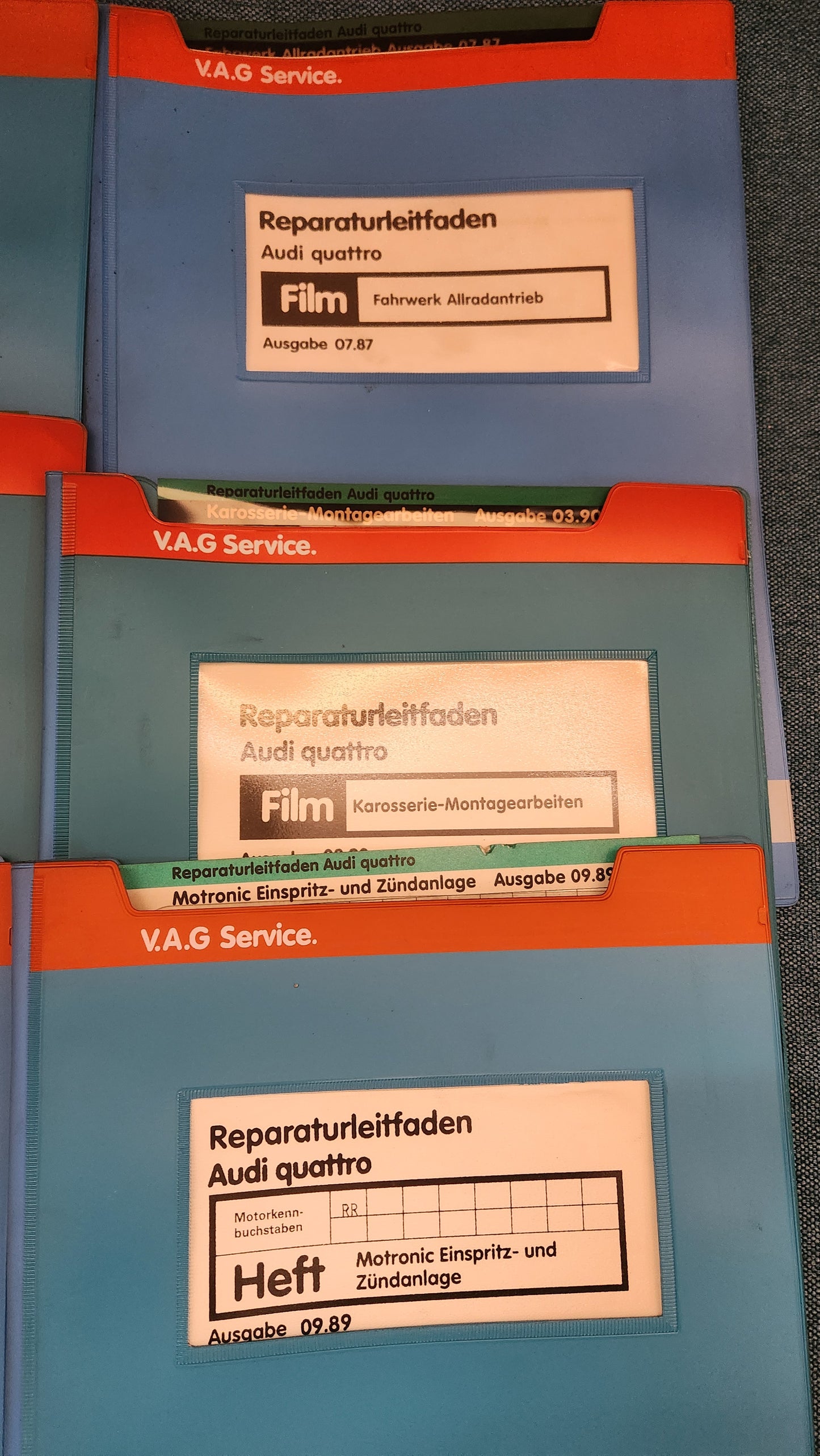 Audi Quattro Urquattro 2,2 2,14 Turbo 80/90/100 Reparaturleitfaden Werkstattbuch Selten