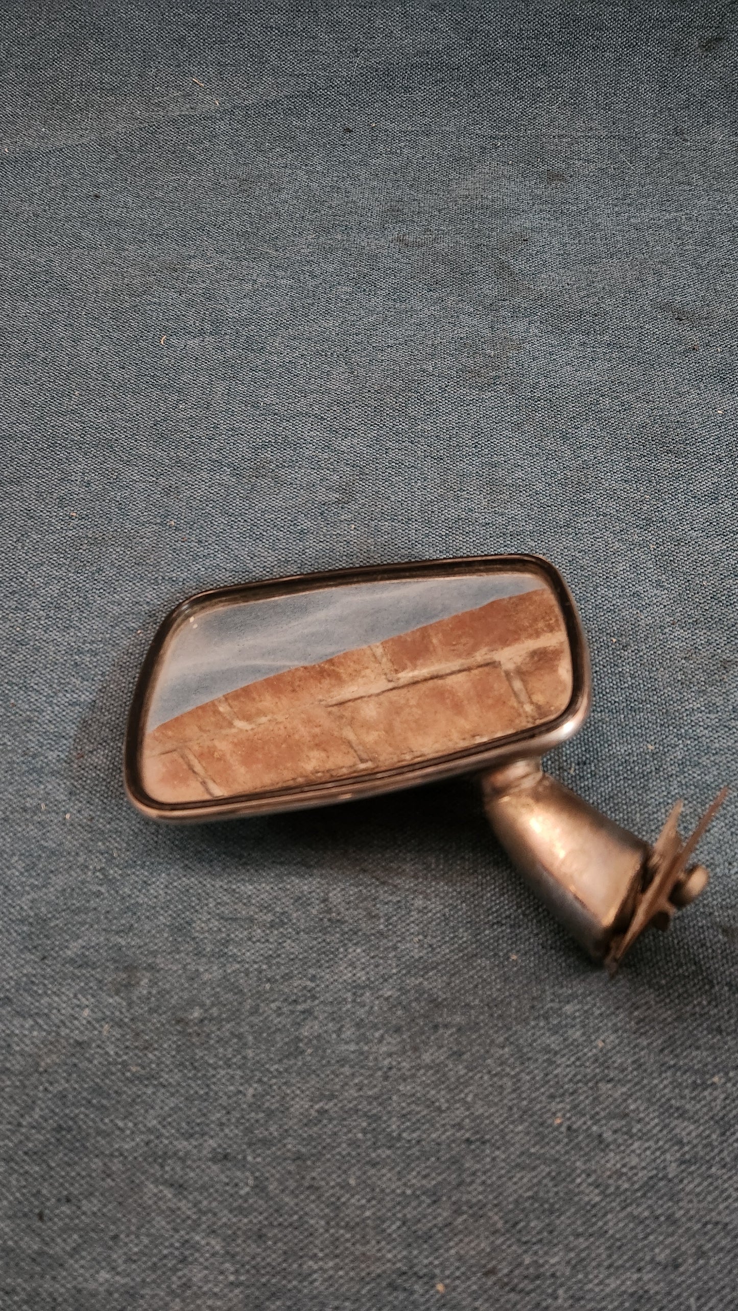 Audi 80 B1 Passat B1 Chrom Spiegel 823857501A Gebraucht F2