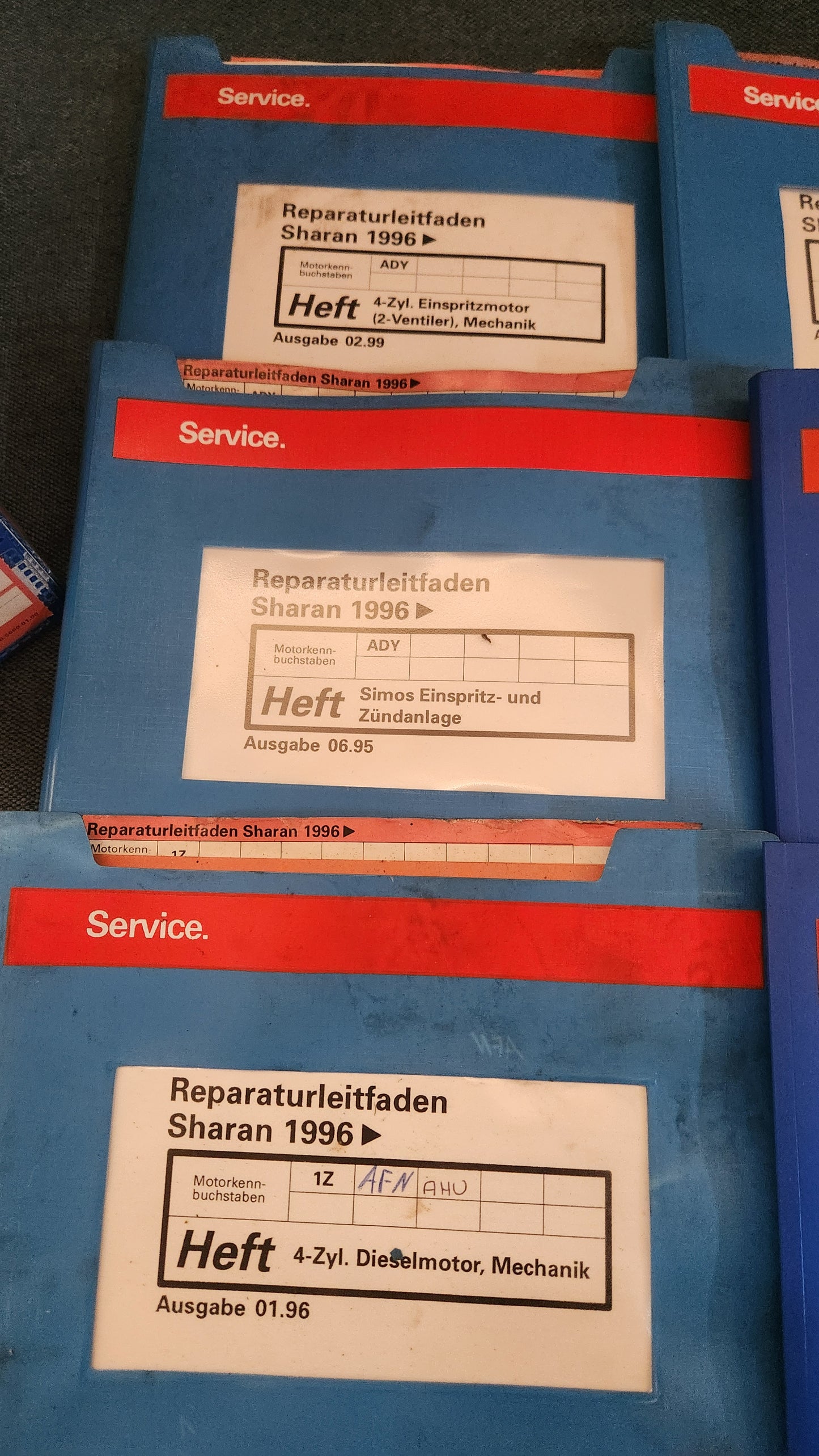 Sharan Reparaturleitfaden Werkstattbuch