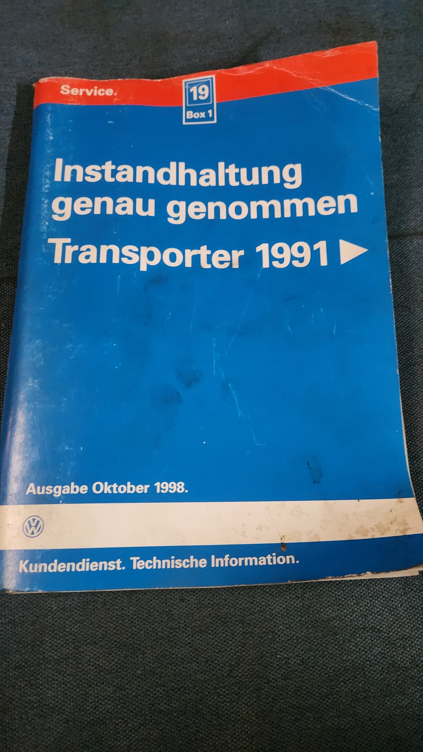 Transporter T4 Bus Instanhaltung genau genommen Reparaturleitfaden Werkstattbuch