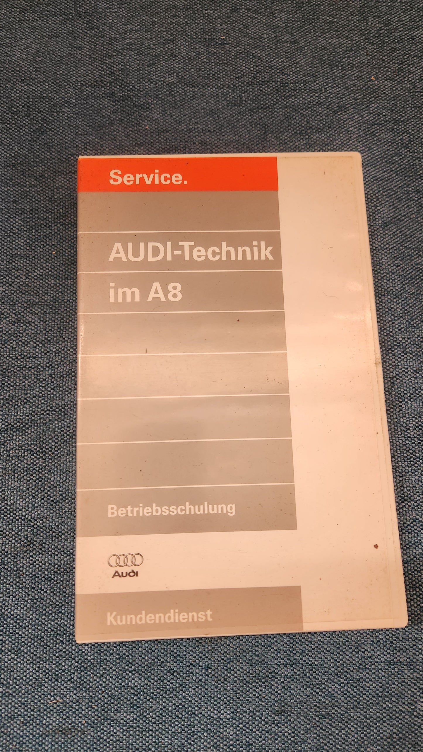 Audi A8 D2 Reparaturleitfaden Werkstattfilm VHS